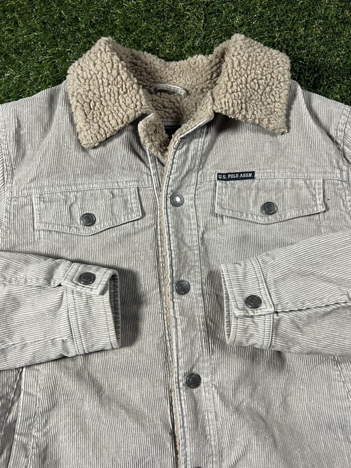 U.S. Polo Assn. Vintage Y2k US Polo Assn Ralph Lauren Fall Detroit Jacket Size US S / EU 44-46 / 1 - 2 Thumbnail