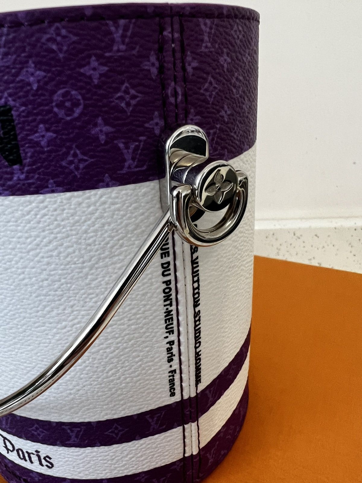 Louis Vuitton Louis Vuitton FW22 Virgil Abloh Paint Can Purple Size ONE SIZE - 5 Thumbnail