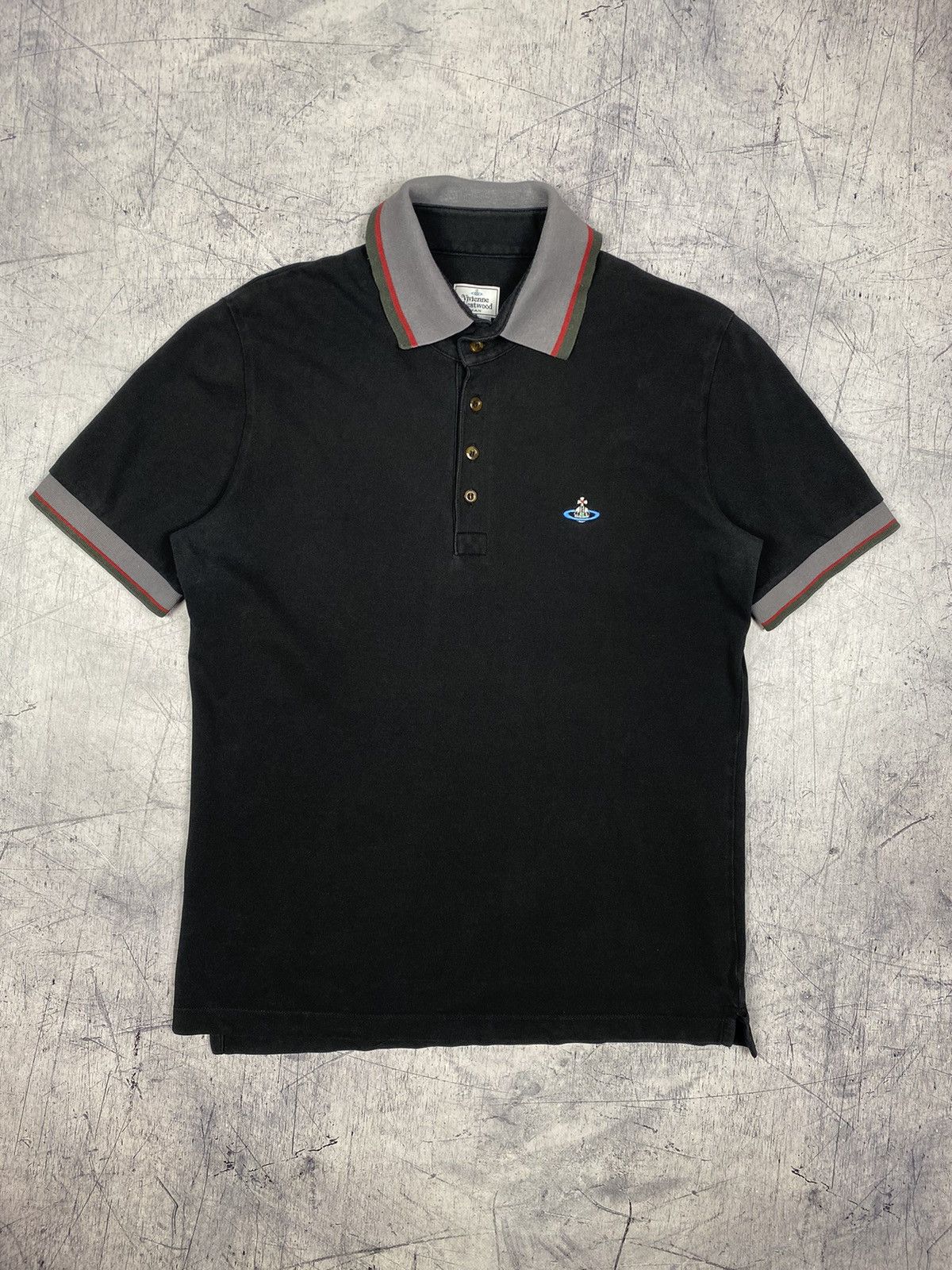 Designer Vivienne Westwood Designer Polo Shirt Size US L / EU 52-54 / 3 - 2 Thumbnail