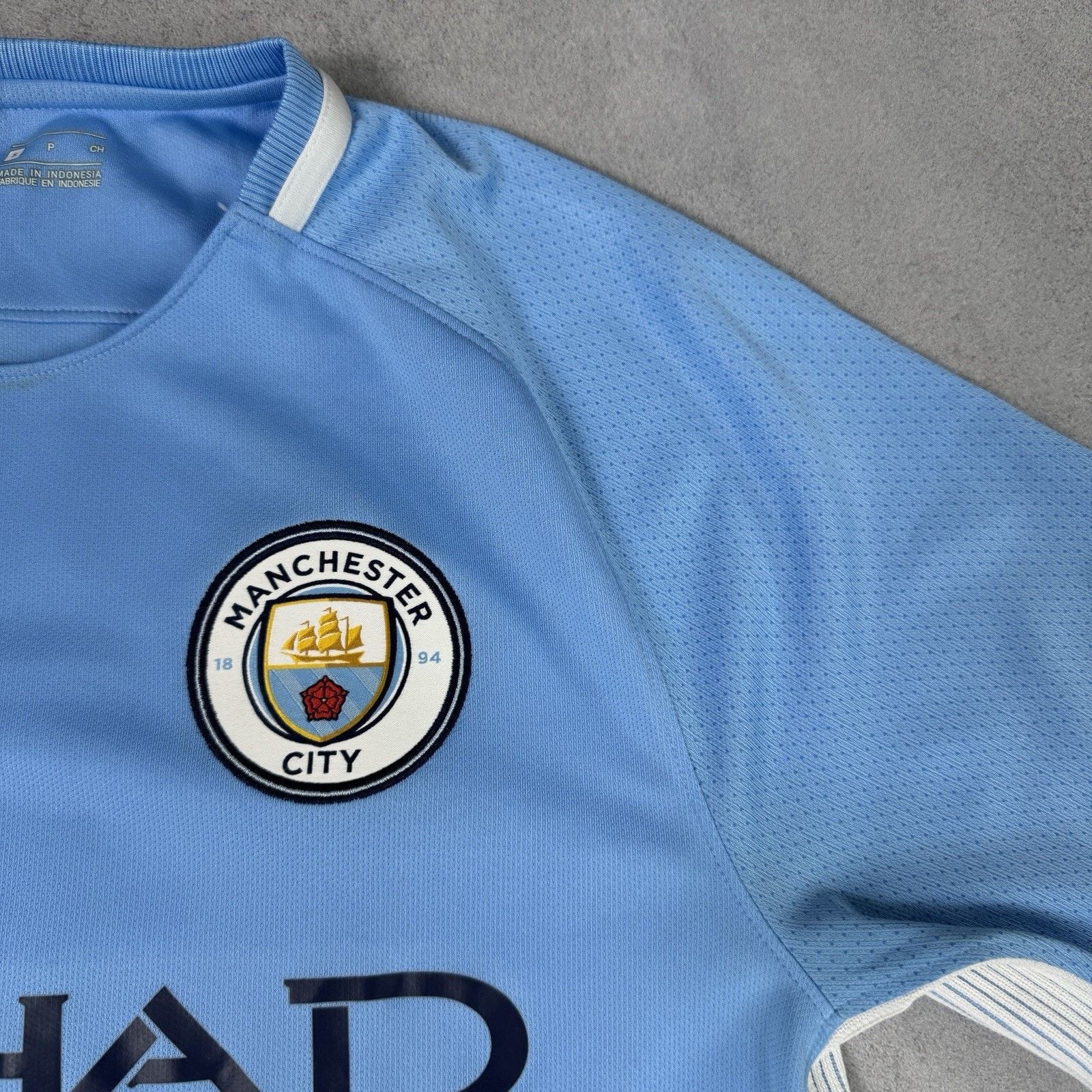 Nike Manchester City Nike 2017 2018 #17 De Bruyne Soccer Jersey Size US S / EU 44-46 / 1 - 4 Thumbnail