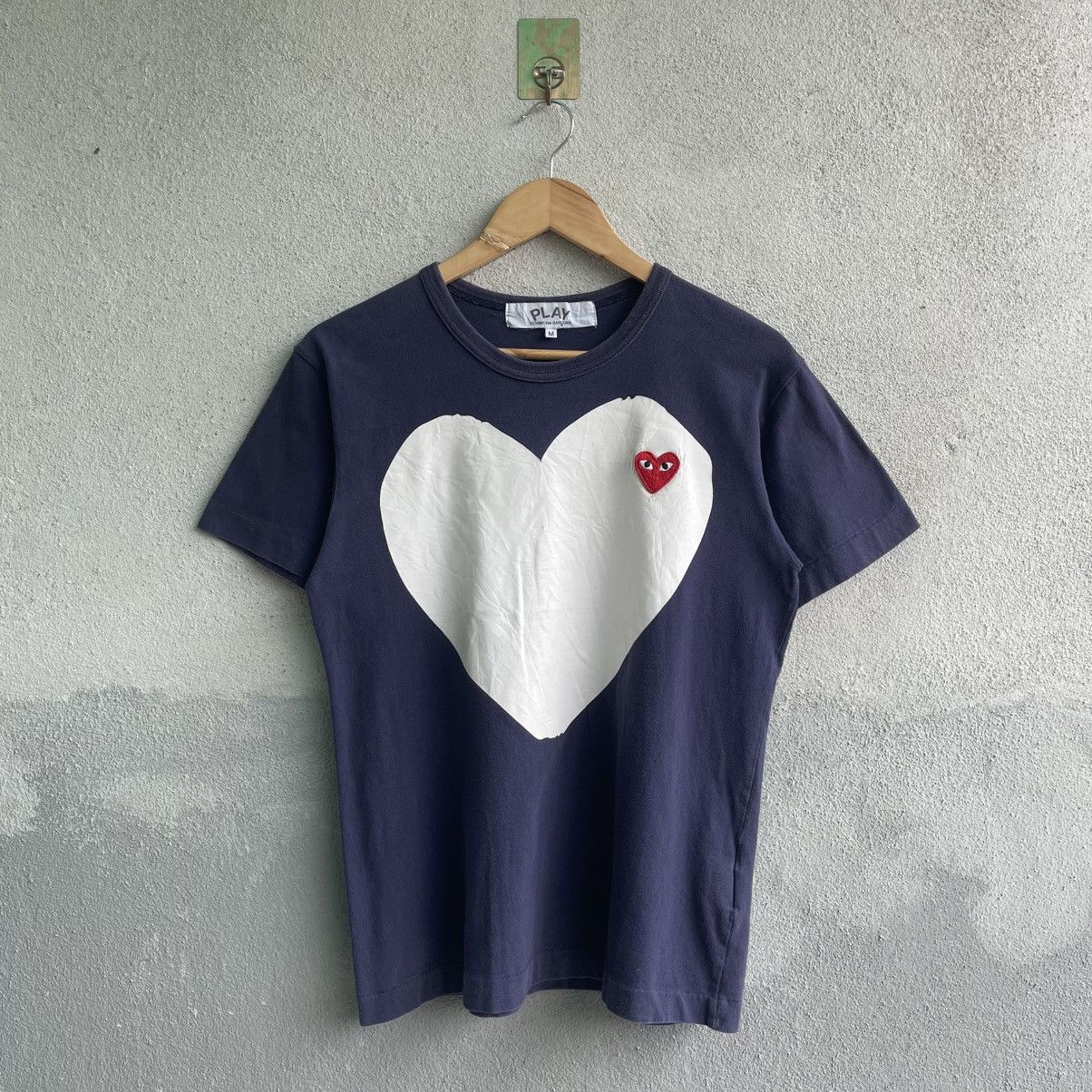 Comme des Garcons × Comme des Garcons PLAY Comme des Garcons Play Tee Shirt Size US M / EU 48-50 / 2 - 1 Thumbnail