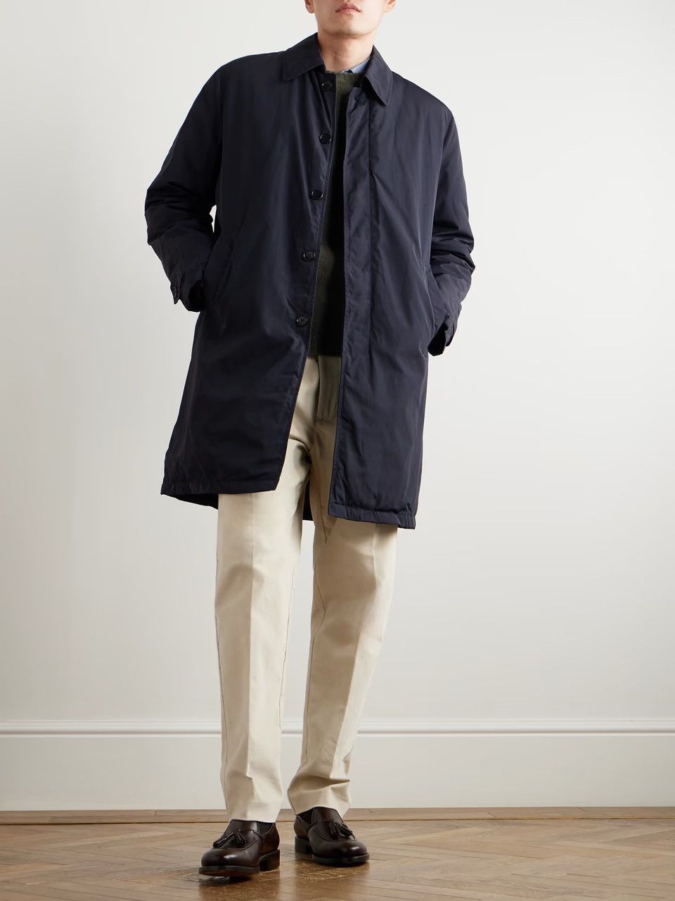 Sid Mashburn Sid Mashburn Traveller Nylon Mac - Navy - XXL Size US XXL / EU 58 / 5 - 2 Thumbnail