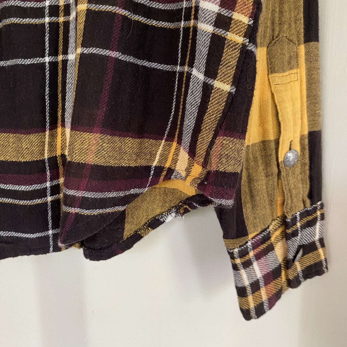Vintage Indian Motorcycle plaid hoodie shirt Size US M / EU 48-50 / 2 - 9 Thumbnail