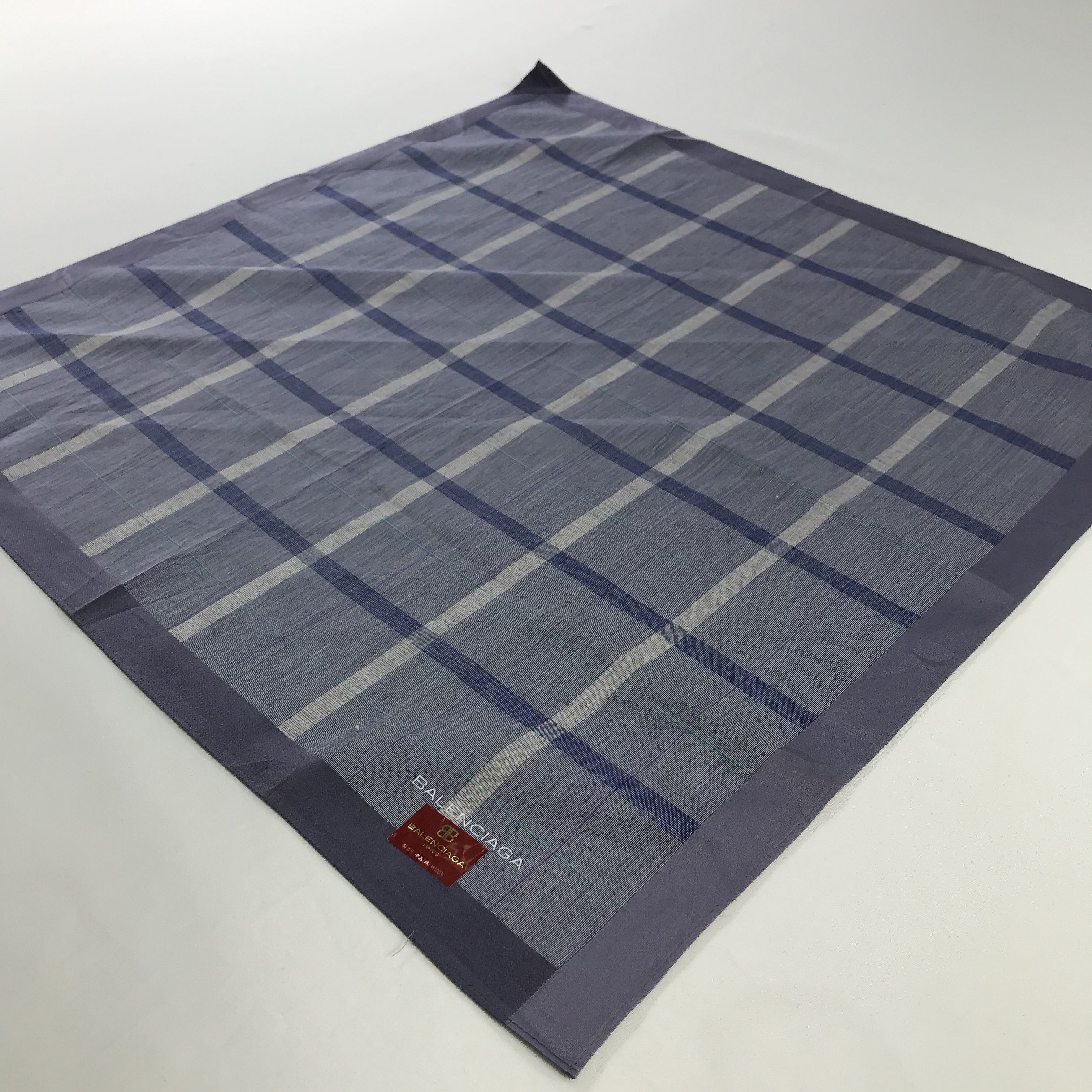 Vintage Vintage Balenciaga Bandana / Handkerchief /Neckerchief -S938 Size ONE SIZE - 2 Thumbnail