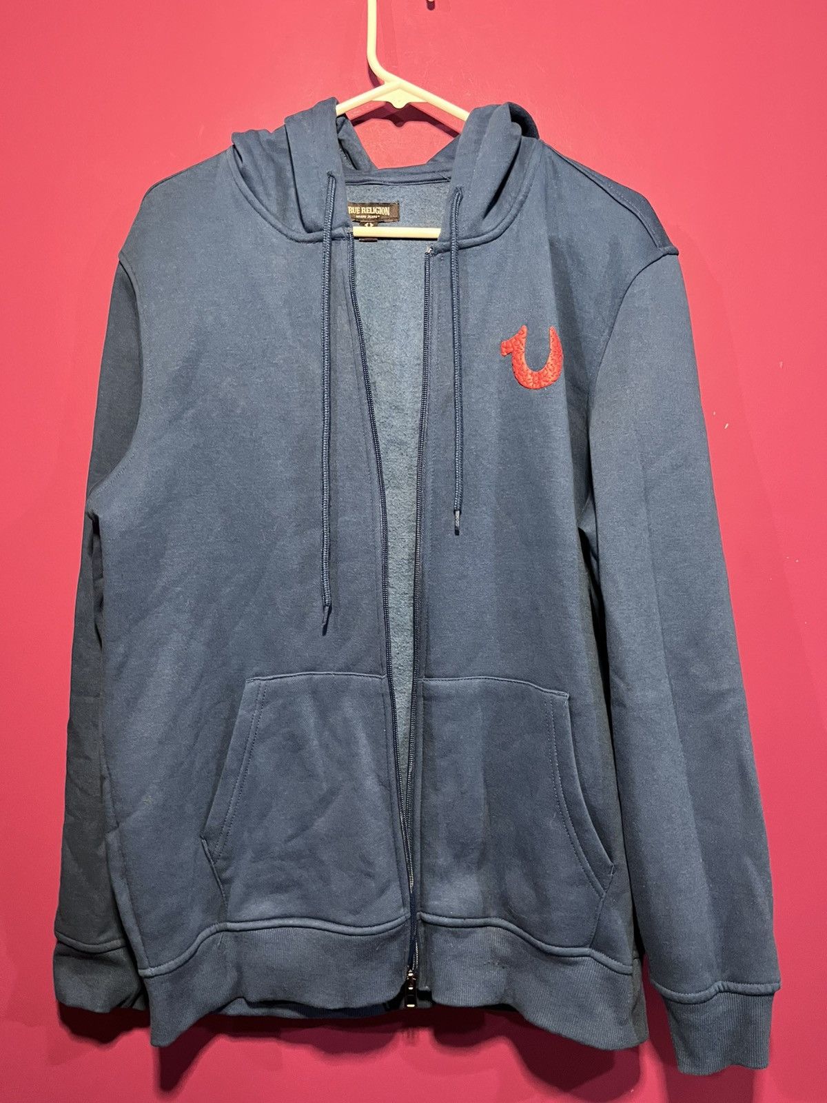 True Religion True religion blue zip up Size US L / EU 52-54 / 3 - 5 Thumbnail