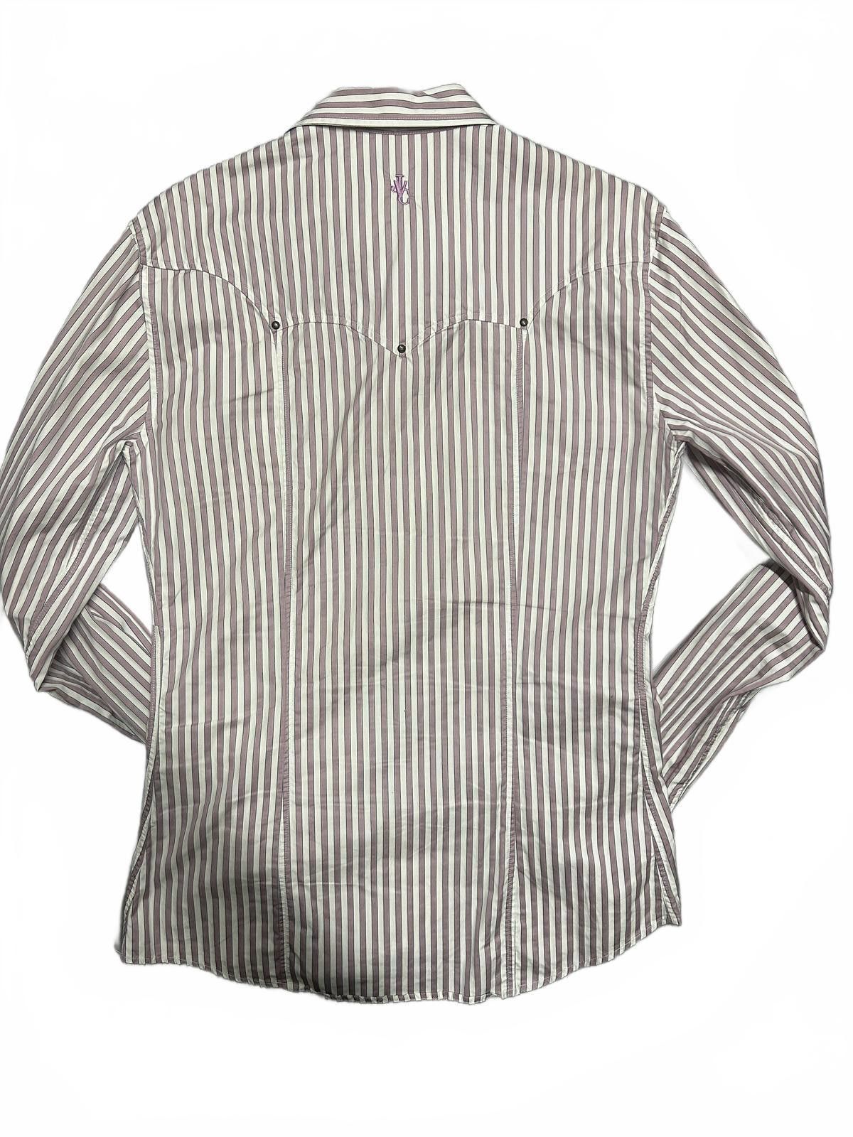 Versace Versace Striped Long Sleeve Shirt - Medium Size US M / EU 48-50 / 2 - 4 Thumbnail