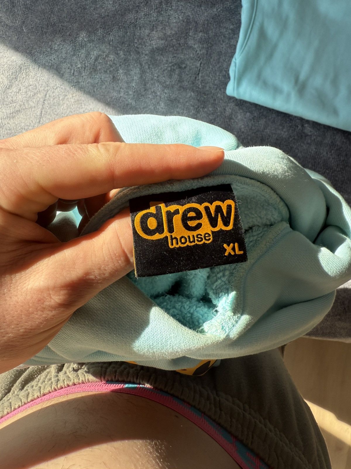 Drew House SECRET HOODIE SEA BLUE Size US XL / EU 56 / 4 - 6 Thumbnail