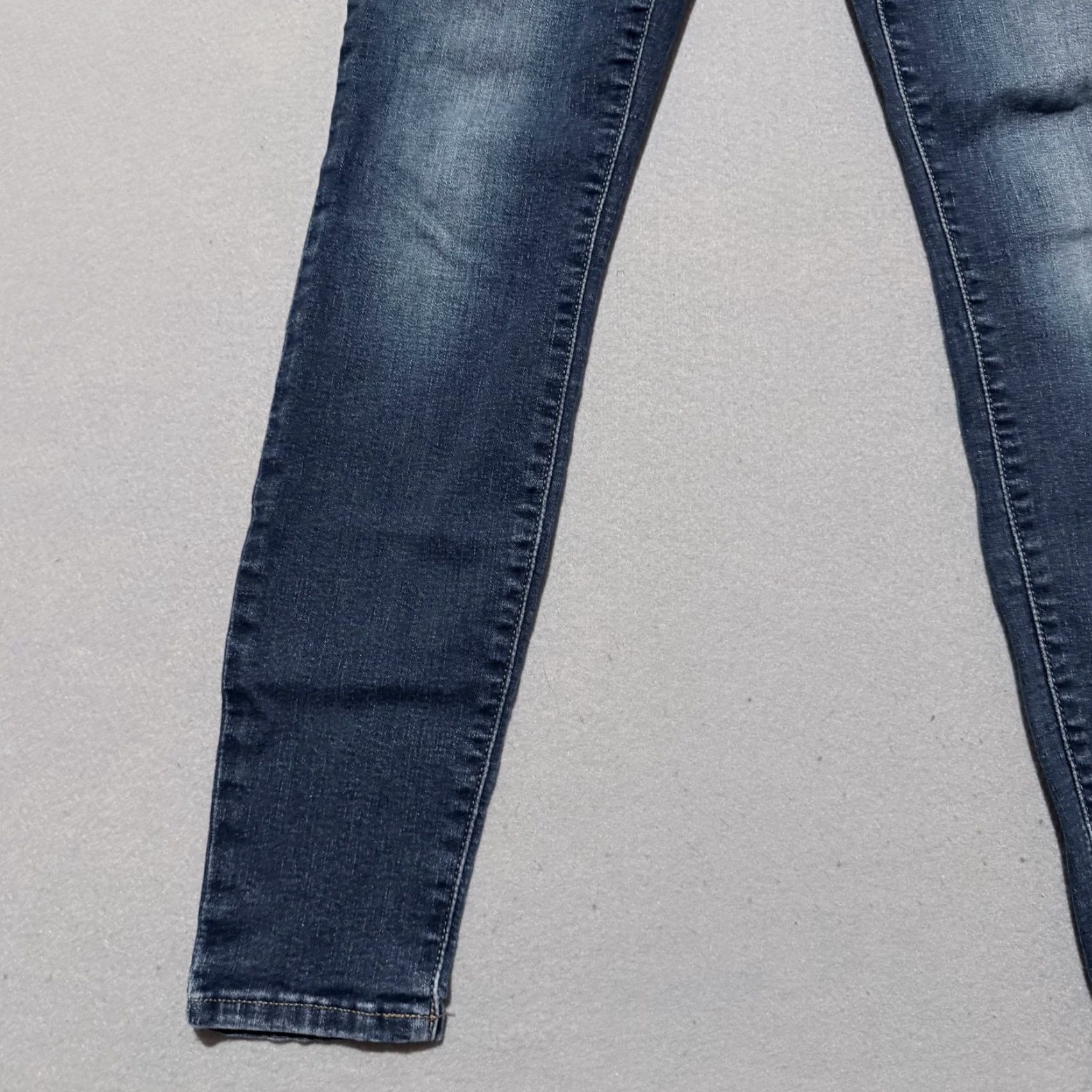 Lucky Brand Lucky Brand Skinny Jeans Women's Blue Denim Mid-Rise Zip-Fly Slim Fit - 2 Size 26" / US 2 / IT 38 - 5 Thumbnail