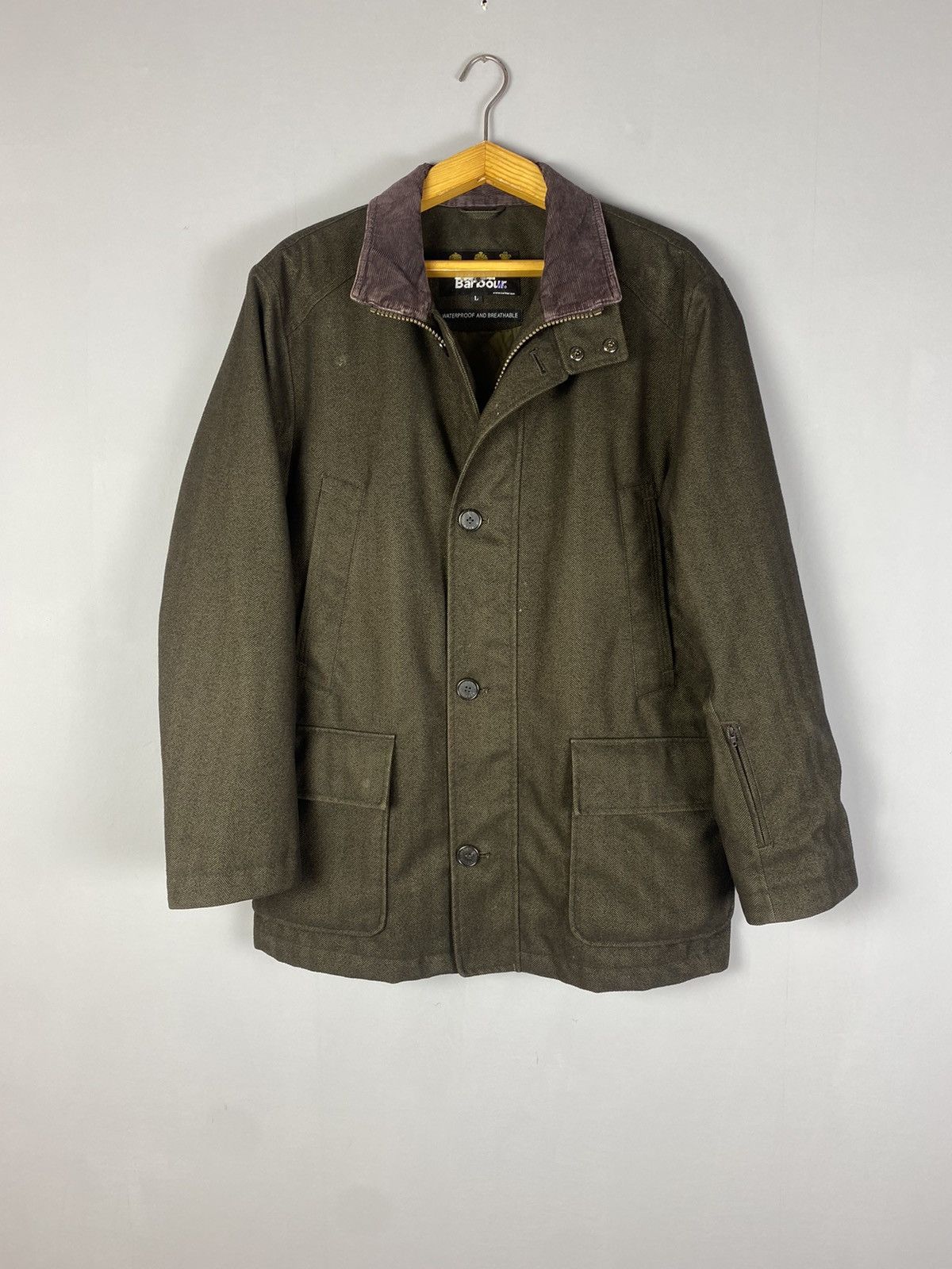 Barbour Vintage Vintage Barbour tweed jacket Grailed