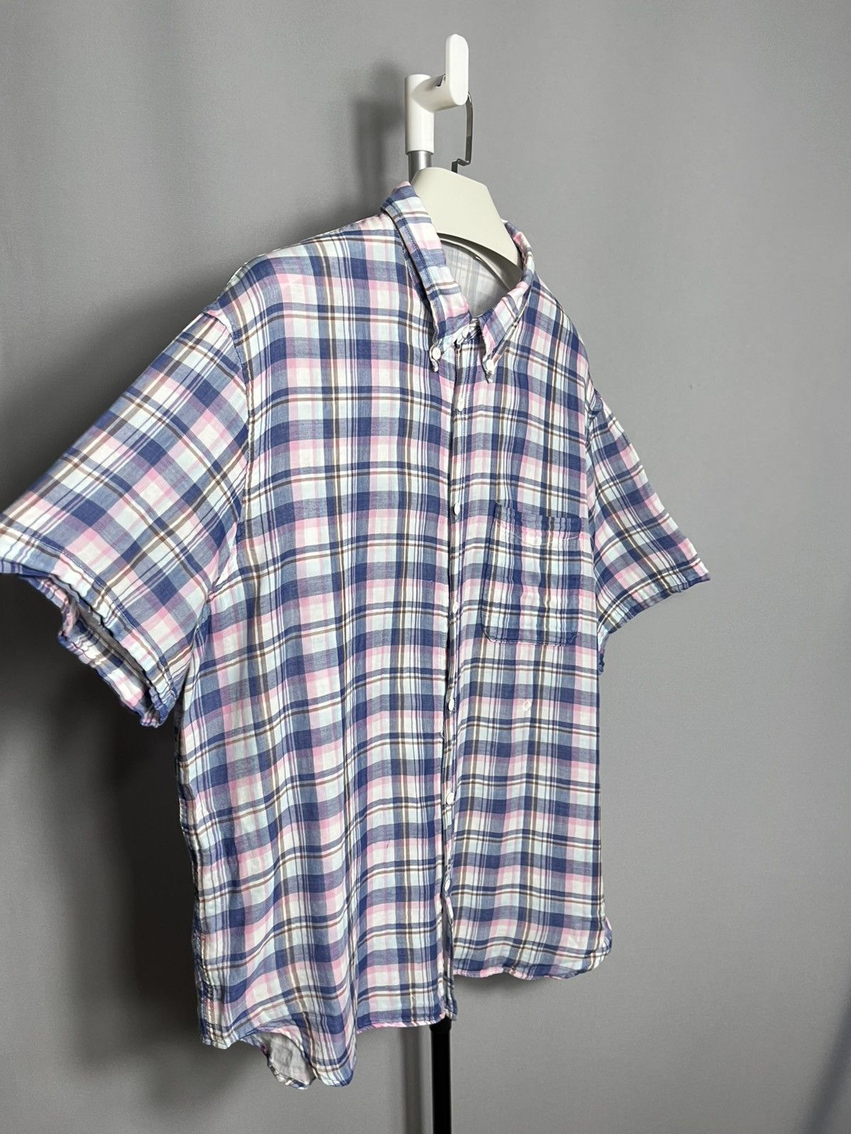 Stone Island Stone Island Denim shirt button down mens check plaid XXXL Size US XXL / EU 58 / 5 - 3 Thumbnail