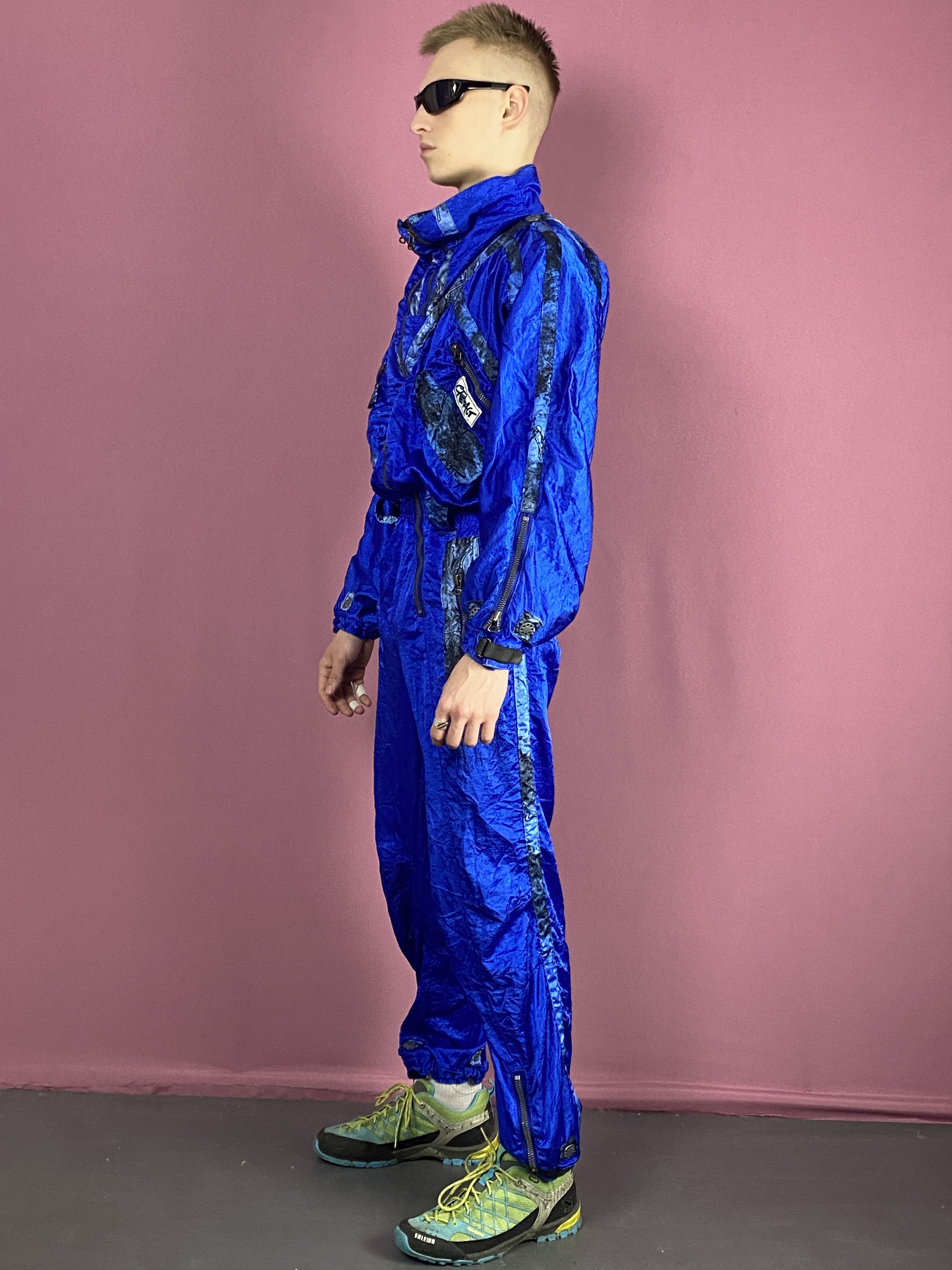 Vintage 90s Creact Men's One Piece Ski Suit - M - Thin Shell Layer Size US M / EU 48-50 / 2 - 2 Thumbnail