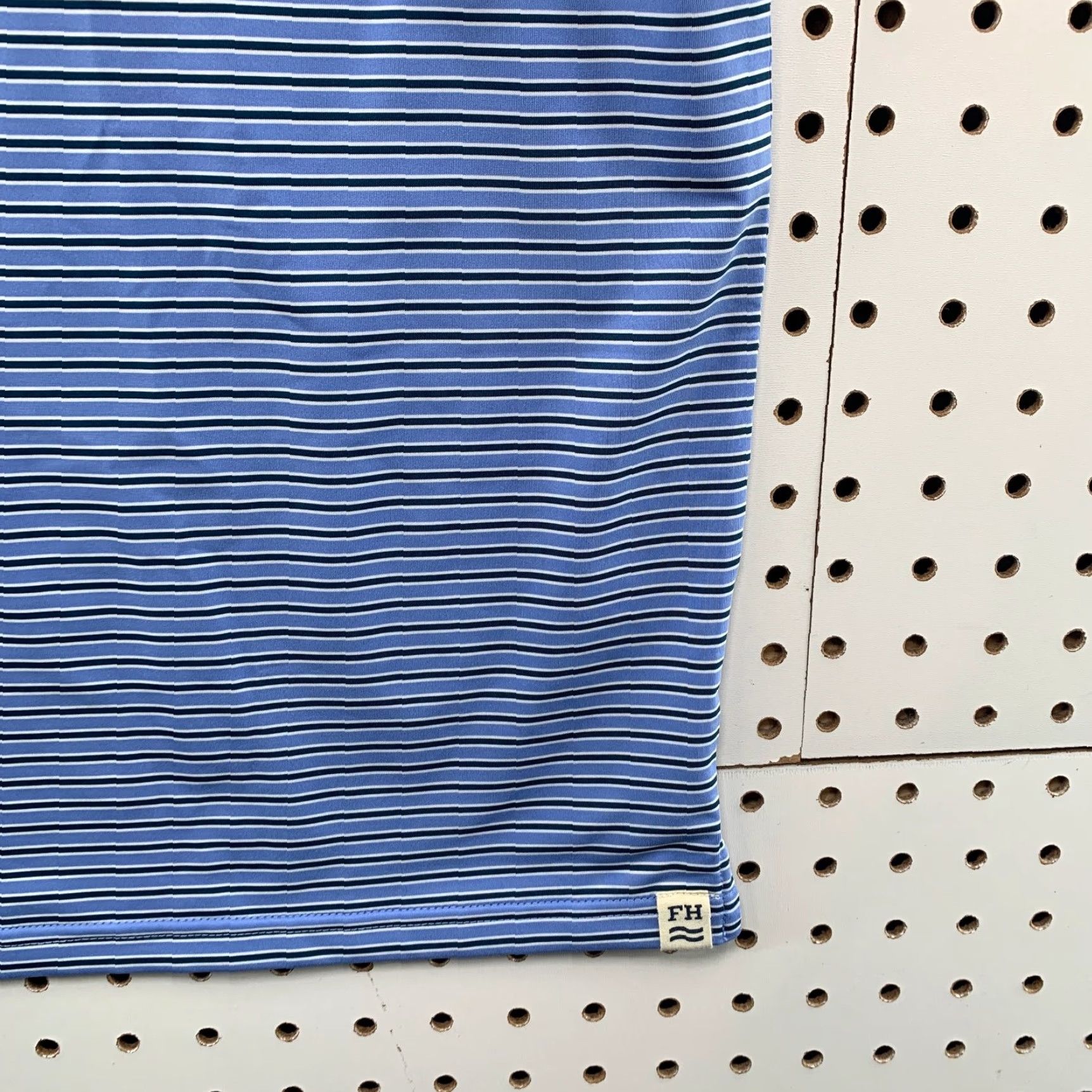 Vintage Fair Harbor Polo Shirt Mens XL Blue Striped Short Sleeve Golf Sailing Outdoor Size US XL / EU 56 / 4 - 7 Thumbnail