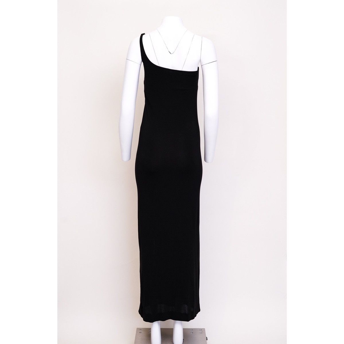 Gucci Gucci S/S 1998 One Shoulder Logo Buckle Dress Size S / US 4 / IT 40 - 5 Thumbnail