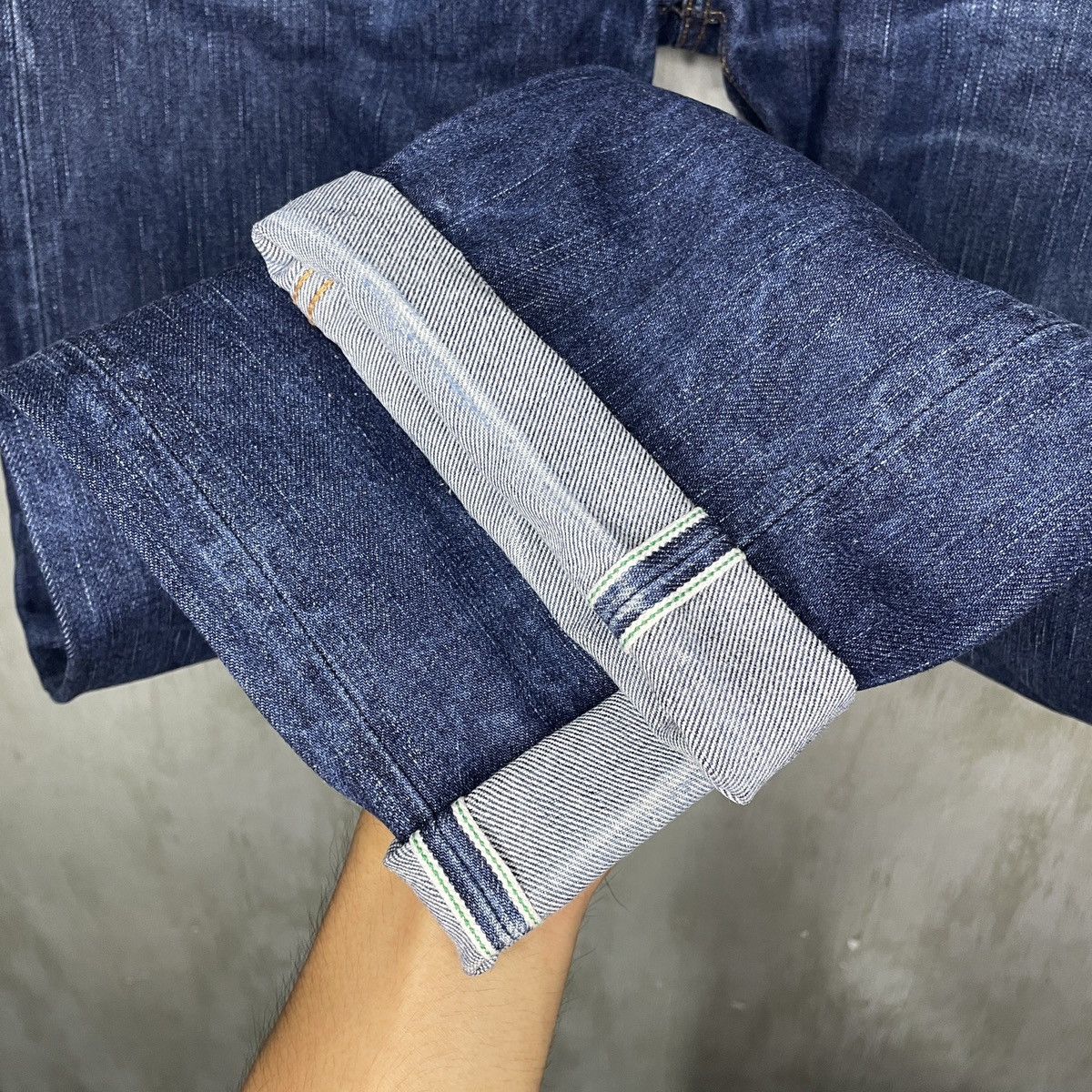 Evisu Evisu Japan Yellow Seagull Denim Jeans Size US 36 / EU 52 - 6 Thumbnail