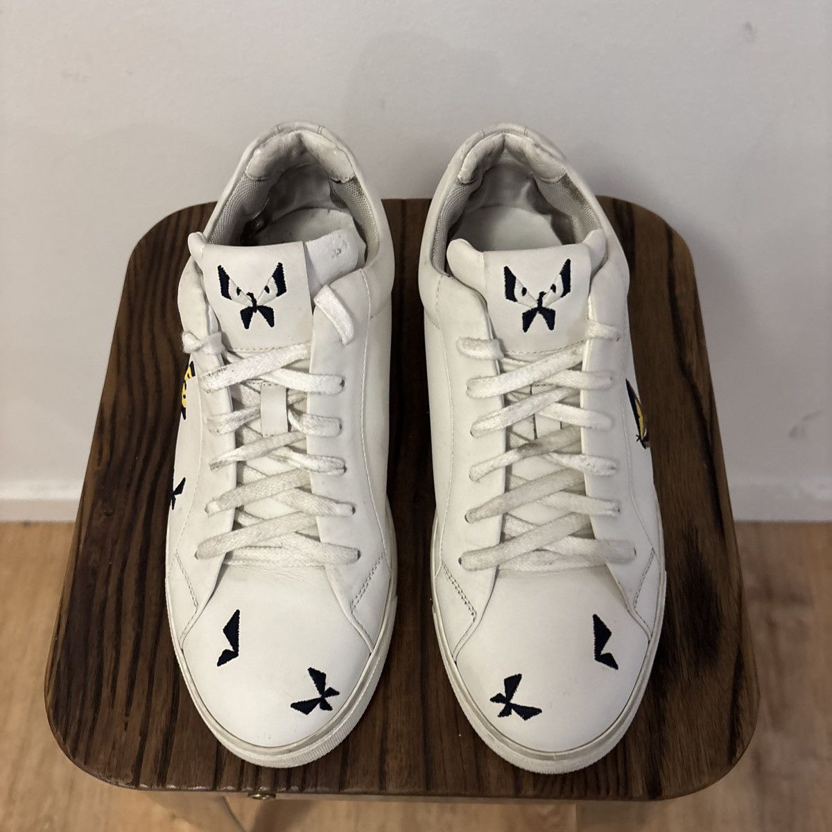 Fendi Fendi Bug Eye Low Top Sneakers Size 6 US Size US 6 / EU 39 - 4 Thumbnail