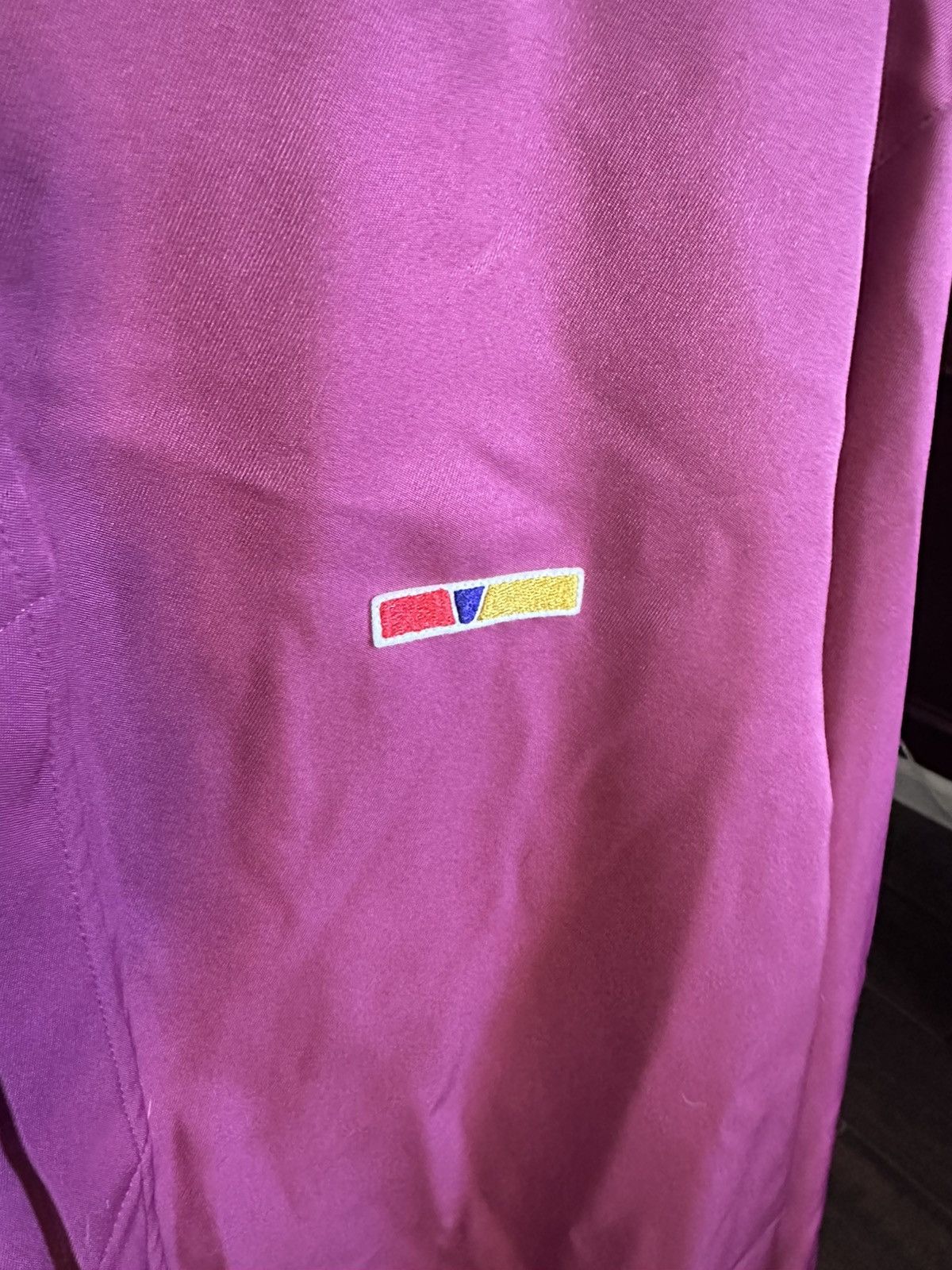 Pyer Moss PM x Reebok logo snap turtleneck magenta shirt jacket Size US S / EU 44-46 / 1 - 4 Thumbnail