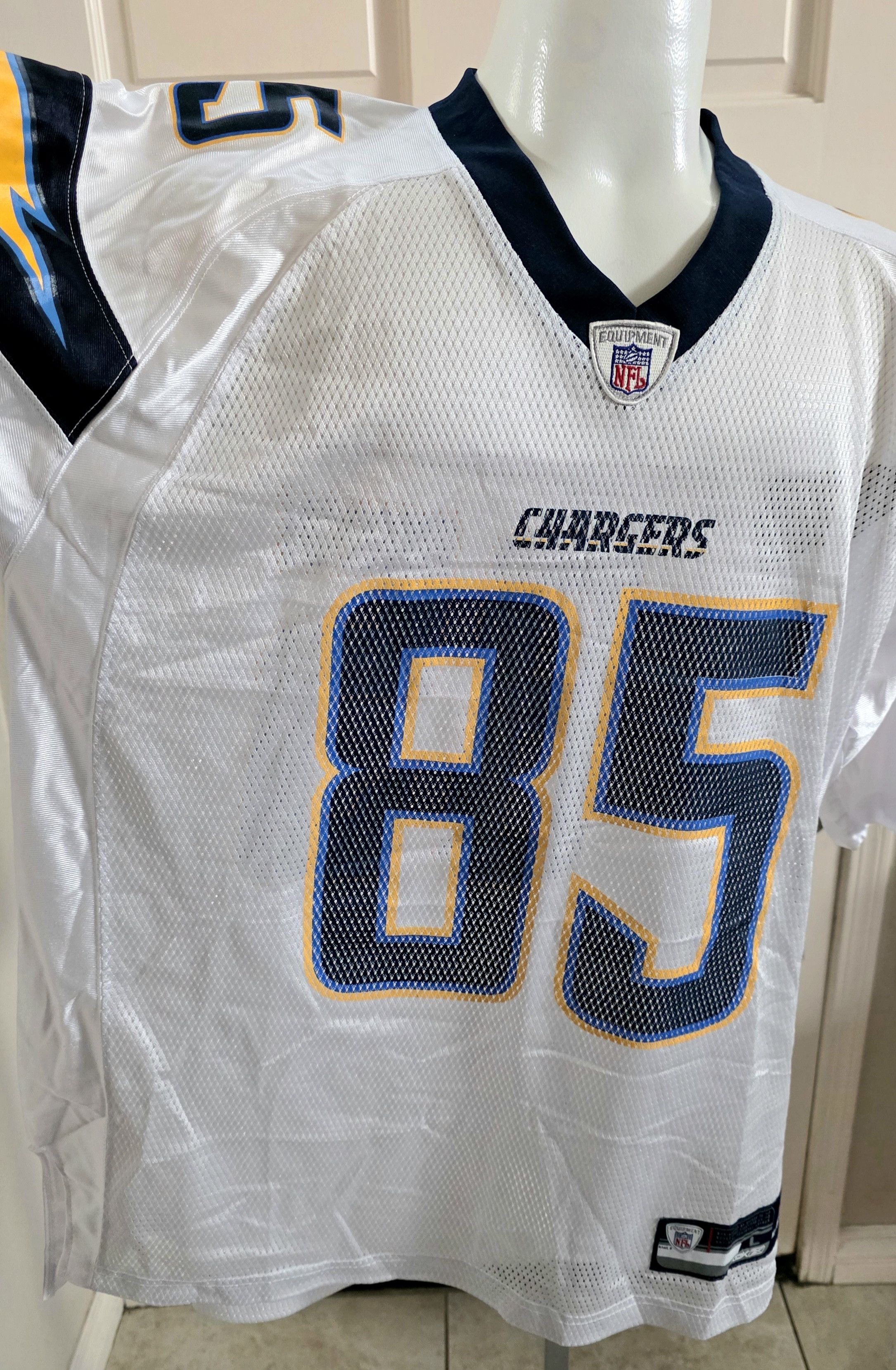 Reebok Reebok Vintage Antonio Gates Chargers NFL Jersey San Diego Size US L / EU 52-54 / 3 - 3 Thumbnail