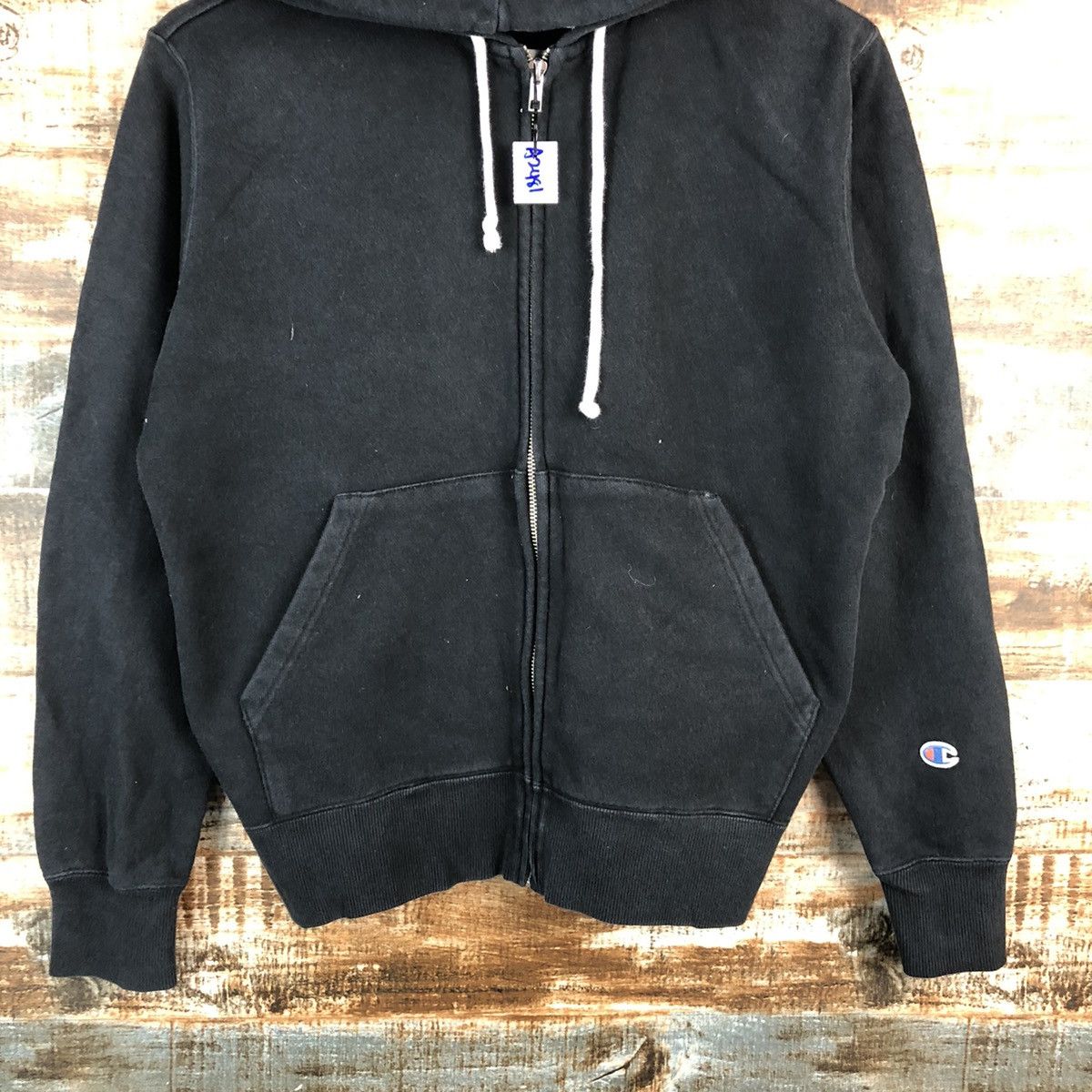 Champion Champion Black sweater Hoodie #A2481 Size US S / EU 44-46 / 1 - 3 Thumbnail