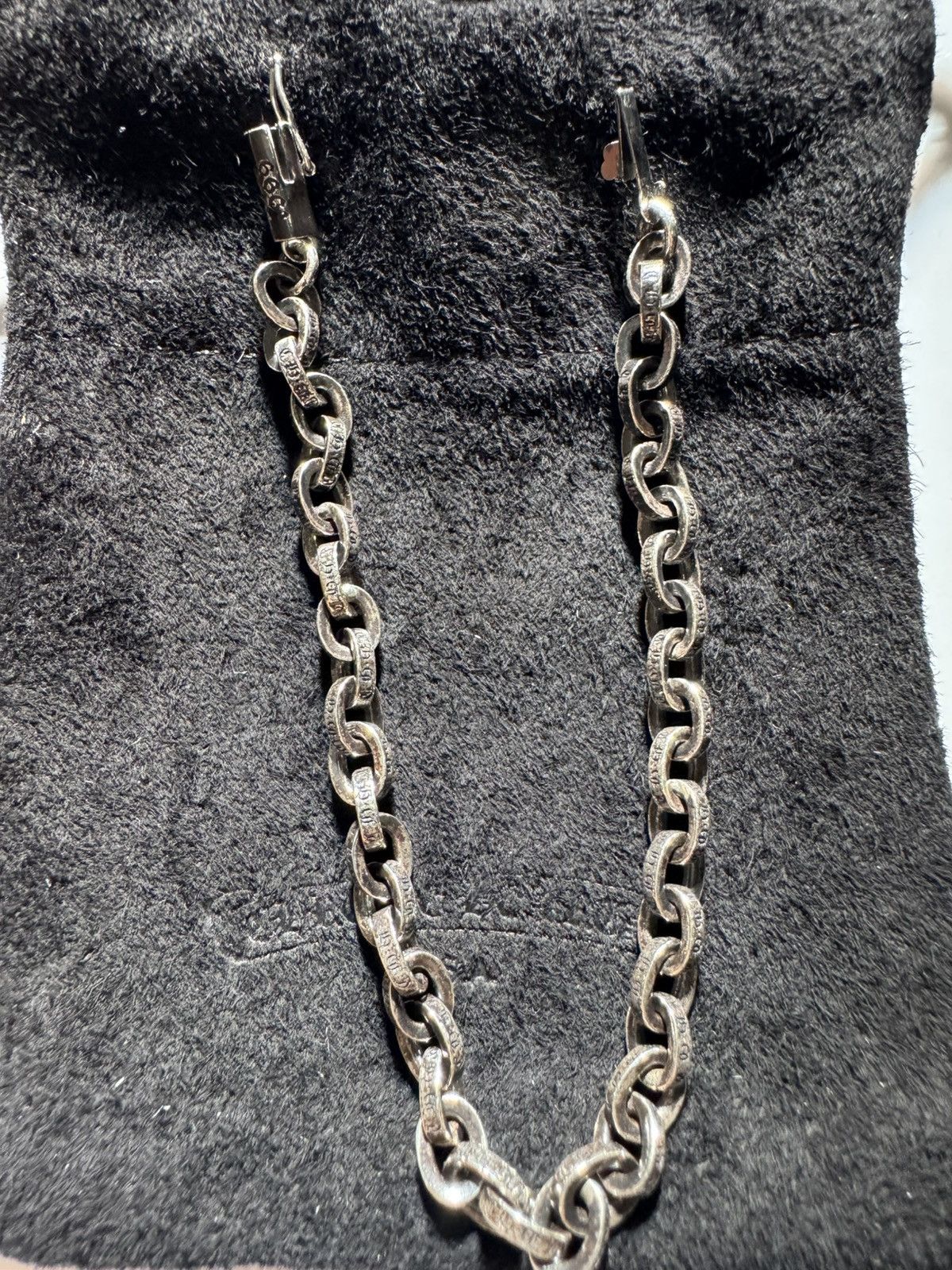 Chrome Hearts Chrome Hearts Paper Chain Bracelet 7inch Size ONE SIZE - 9 Thumbnail