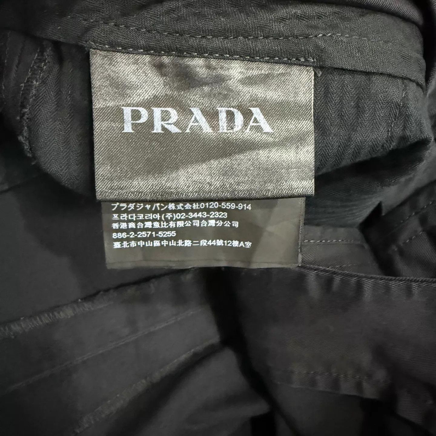 Prada Prada Black Zip Detail Chino Pants 52 95 New Size US 36 / EU 52 - 4 Thumbnail