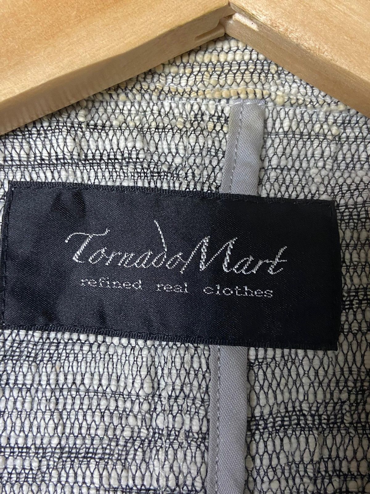 Japanese Brand × Tornado Mart × Vintage Tornado Mart Japan Crepe Stand Material Coat (119) Size US M / EU 48-50 / 2 - 6 Thumbnail
