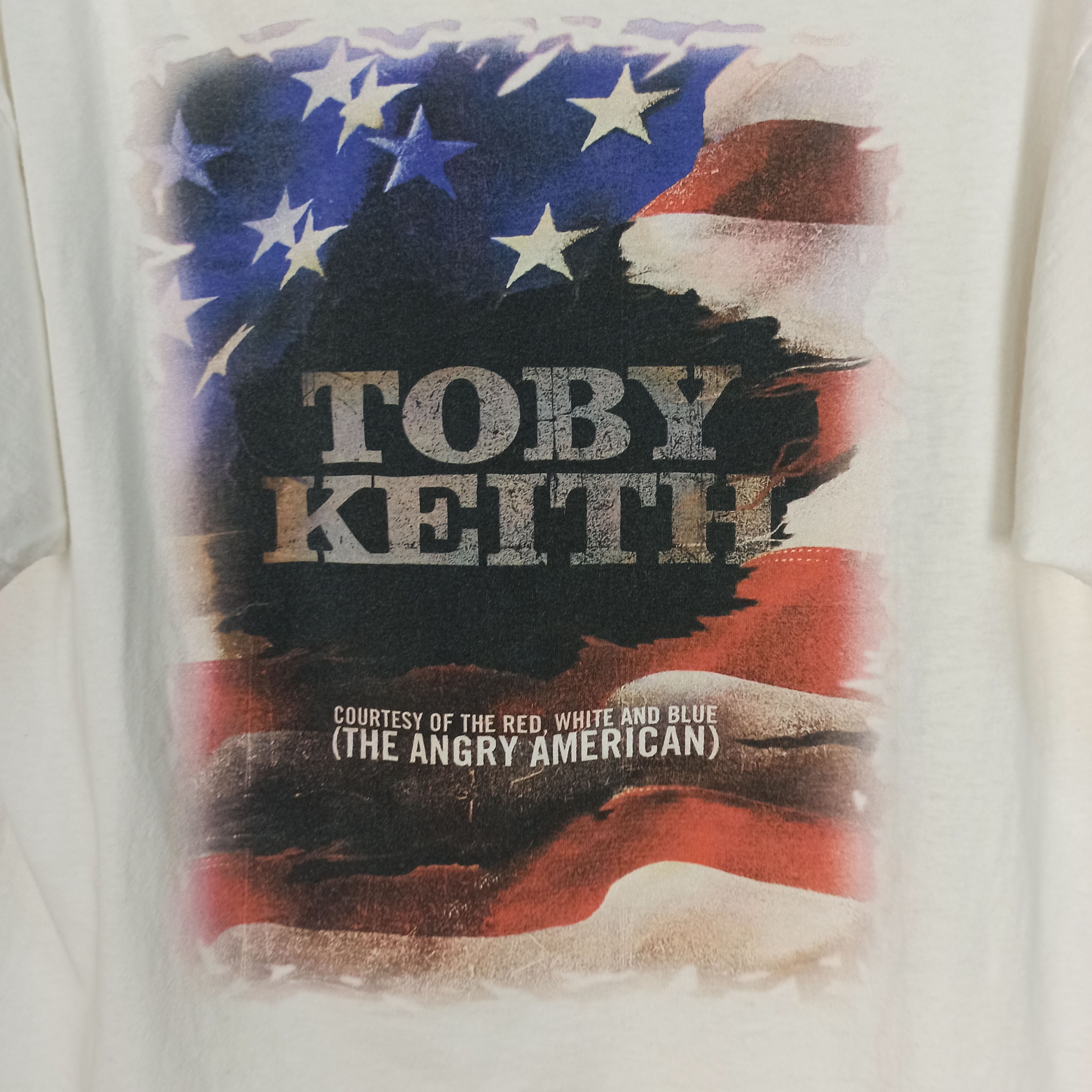 Band Tees Toby Keith Vintage 2002 Tour Tee Size US L / EU 52-54 / 3 - 8 Thumbnail