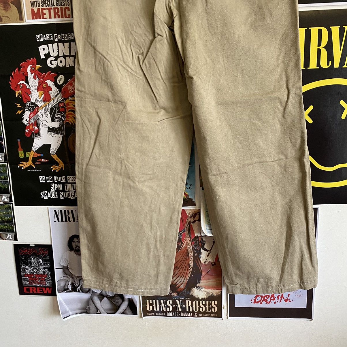 Uniqlo Vintage Uniqlo Chino Baggy Pants Size US 28 / EU 44 - 6 Thumbnail