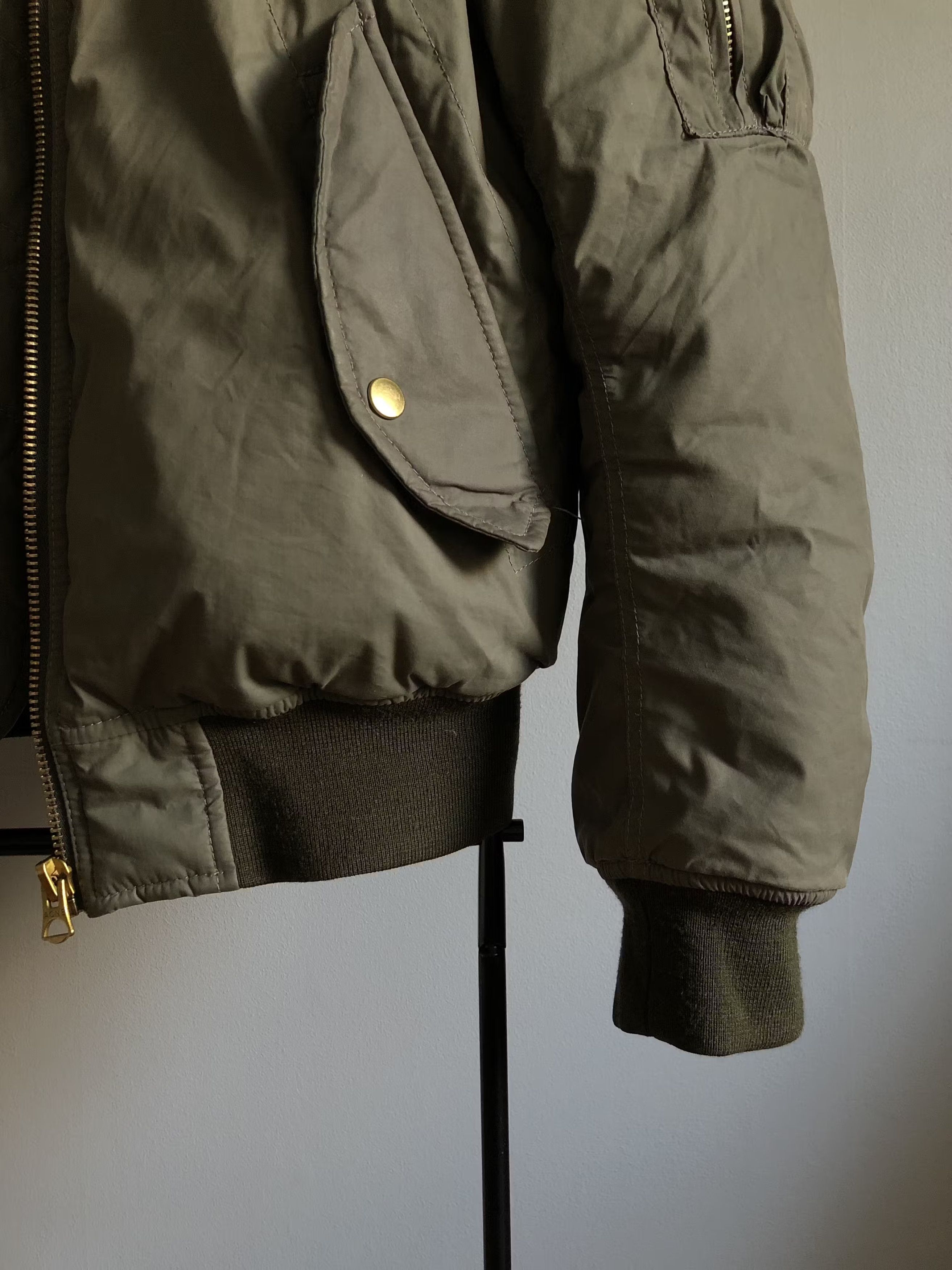 Acne Studios GRAIL Acne AW13 Sid MA-1 Bomber Jacket Size US M / EU 48-50 / 2 - 9 Thumbnail