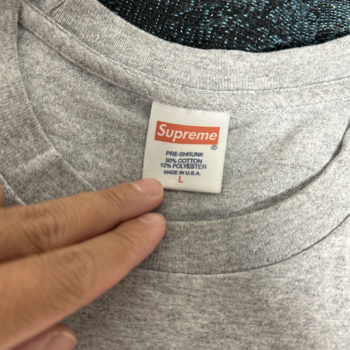Supreme GUCCI MANE X SUPREME PHOTO TEE GREY Size US L / EU 52-54 / 3 - 3 Thumbnail