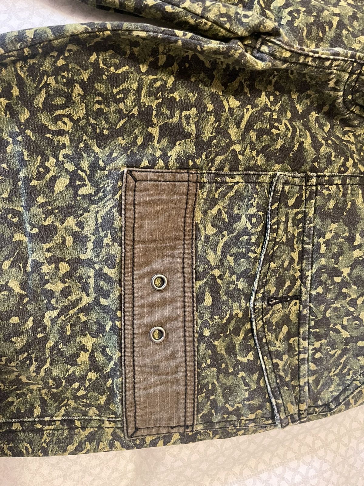 LRG LRG vintage GREEN CAMO GIRAFFE pants Size 34. RARE Size US 34 / EU 50 - 3 Thumbnail
