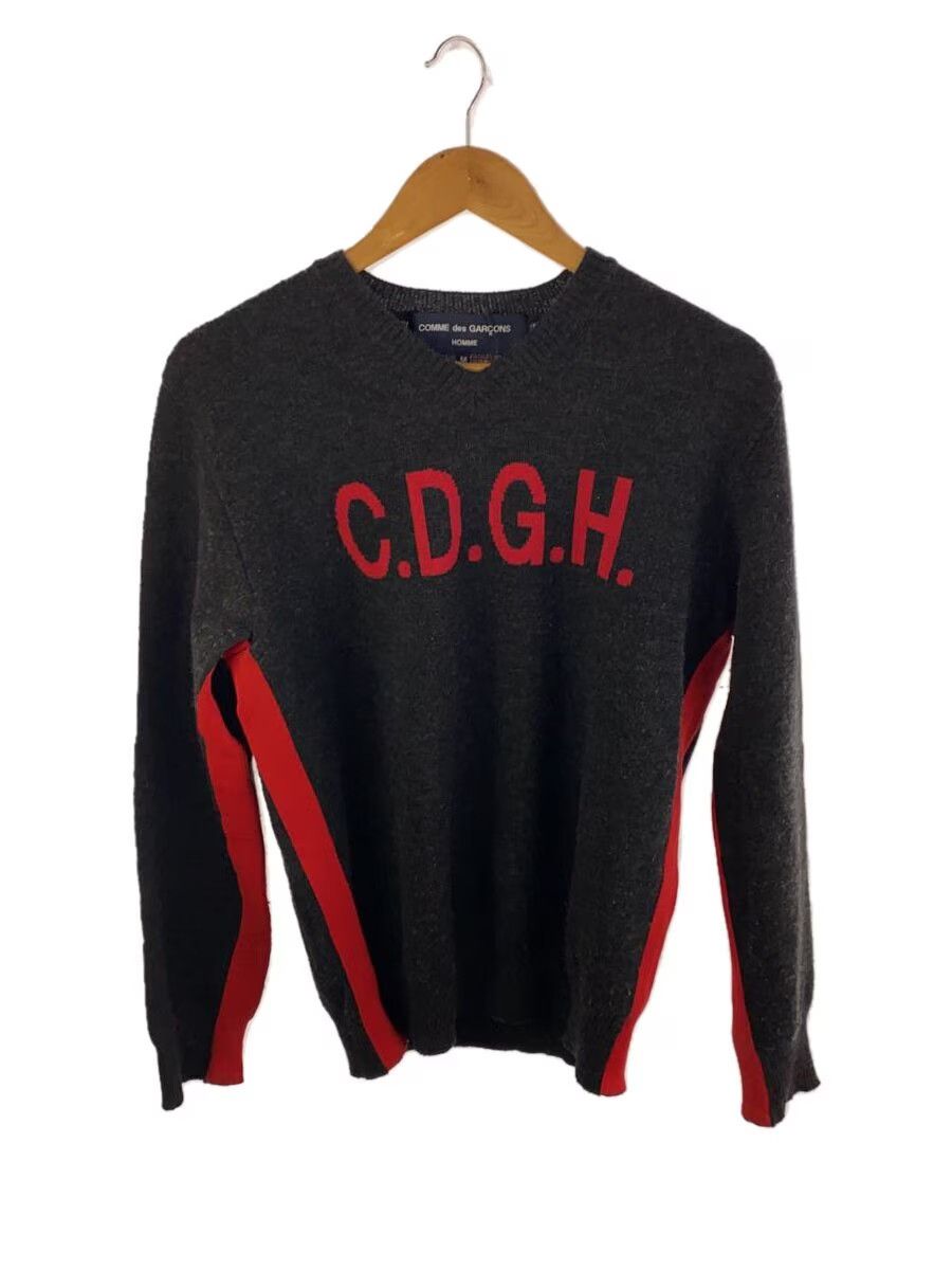 Comme des Garcons Homme CDGH Wool Knit Sweater Size US M / EU 48-50 / 2 - 1 Thumbnail