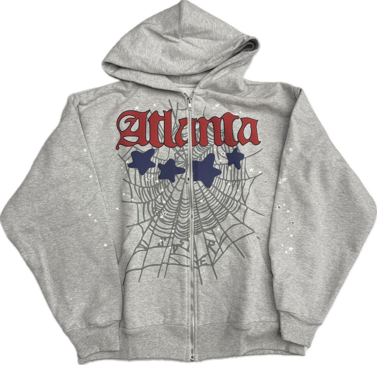 Sp5der Atlanta Zip Up Hoodie