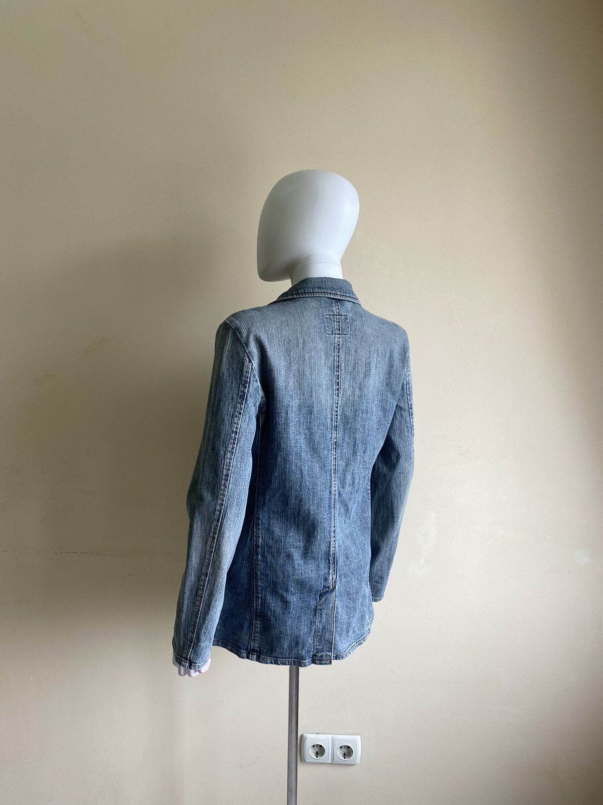 W&LT Vintage 90s W&L.T Walter Van Beirendonck Blue Denim Jacket Size S / US 4 / IT 40 - 6 Thumbnail