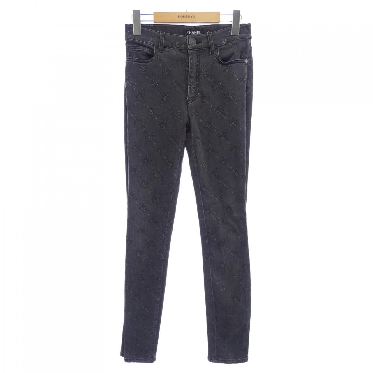 Chanel Chanel Chanel P62010V47630 19B Jeans Denim Jeans P62010V47630 19B DUTY FREE for USA Size ONE SIZE - 1 Thumbnail