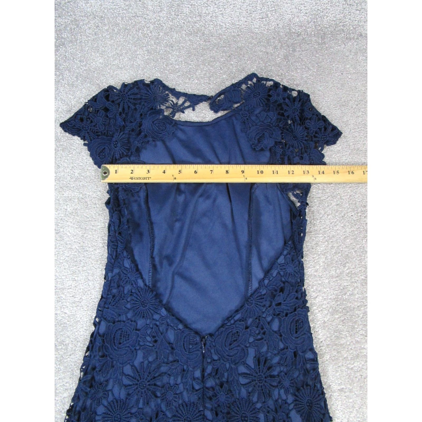Lulus Lulus Dress Xs Blue Floral Embroidery Womens Size XS / US 0-2 / IT 36-38 - 5 Thumbnail