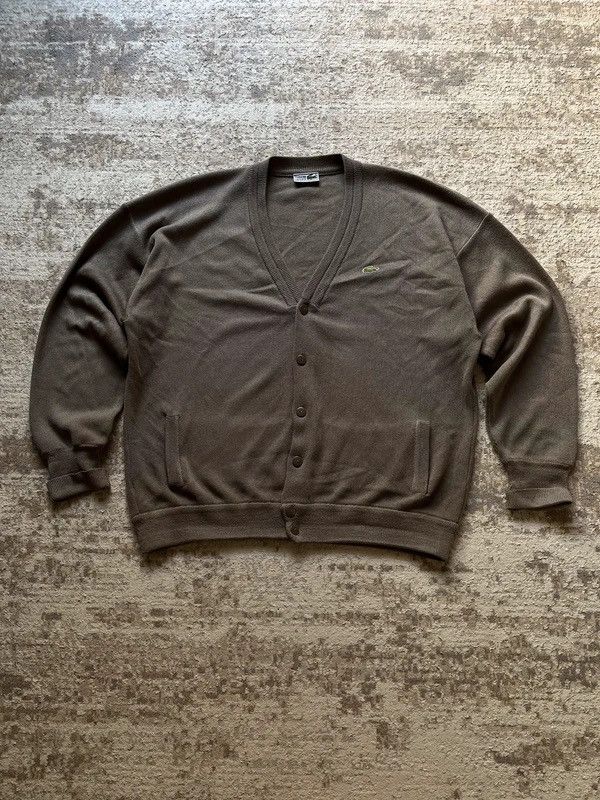 Lacoste Lacoste Chemise Sz XL Vintage 90s Cardigan Distressed Size US XL / EU 56 / 4 - 1 Thumbnail