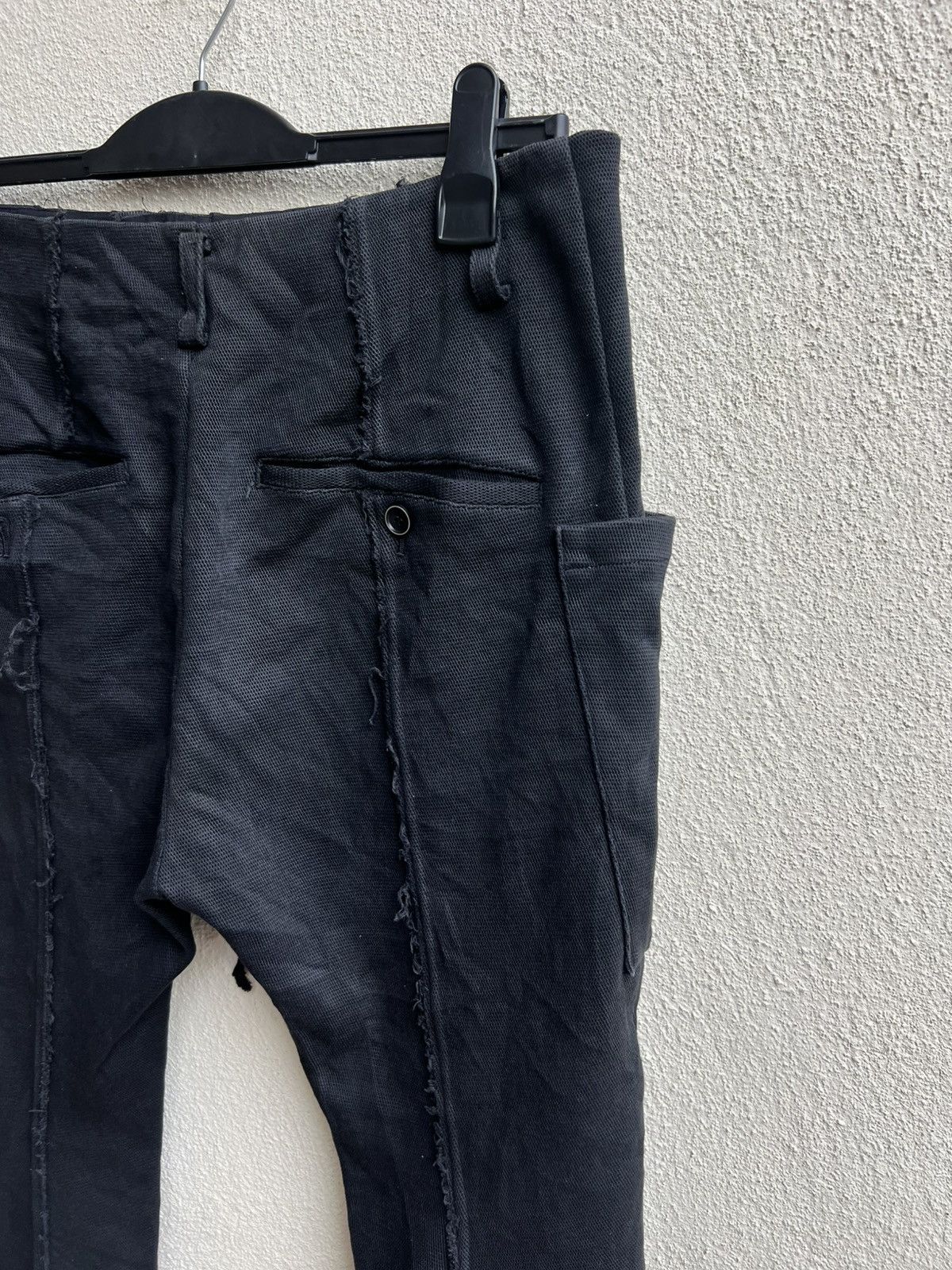 Bajra Bajra Made in Japan Raw Cut Black Trouser Stretch Pant Size US 30 / EU 46 - 18 Thumbnail