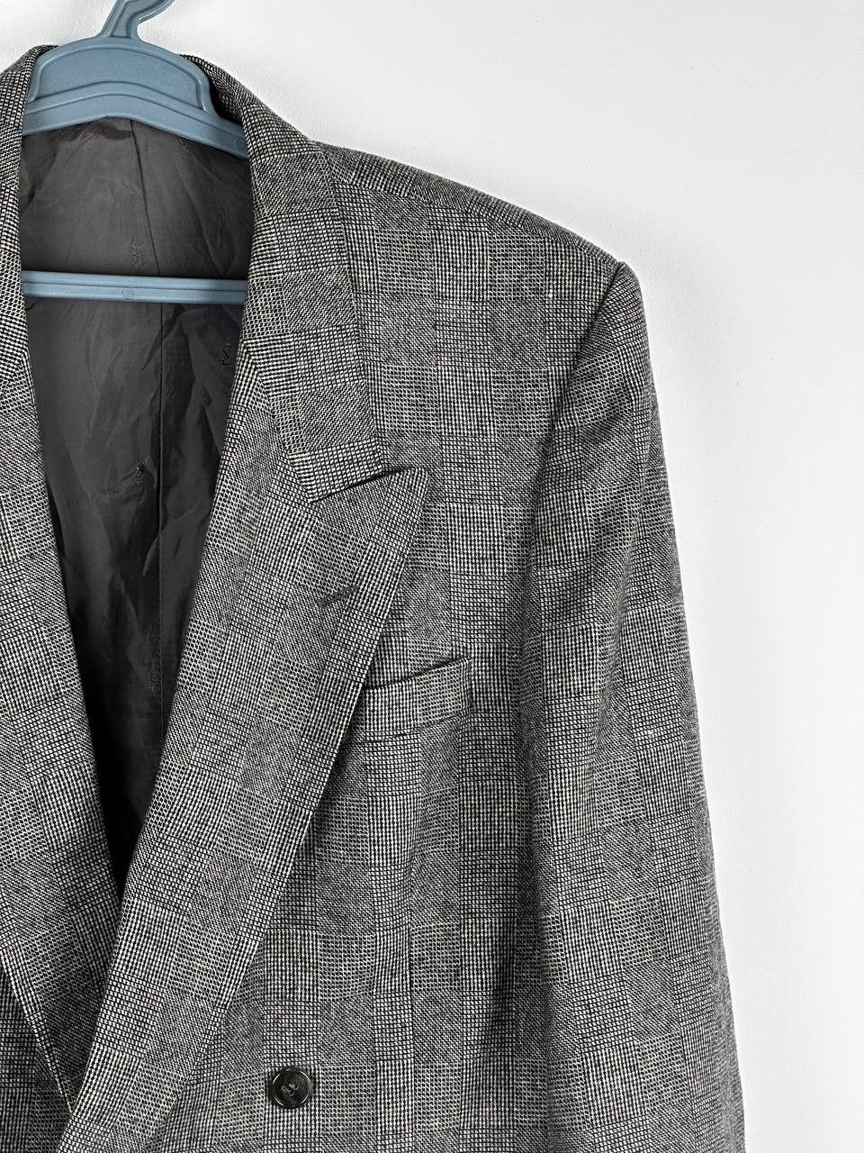 Vintage × Yves Saint Laurent Yves Saint Lauren YSL Wool Double Breasted Blazer Jacket Size US M / EU 48-50 / 2 - 6 Thumbnail