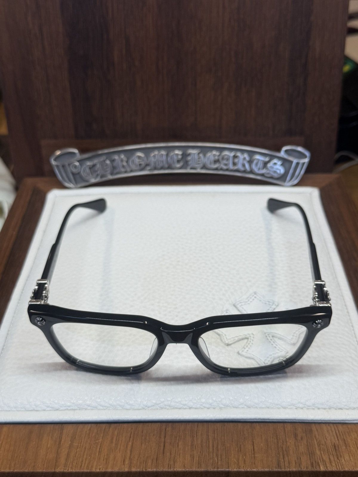 Chrome Hearts Chrome Hearts Cox Ucker Glasses Size ONE SIZE - 8 Thumbnail