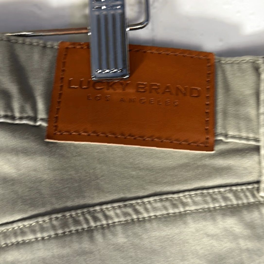 Lucky Brand Lucky Brand Jeans Men Slim Straight W38 L30 Tan 121 Dense Brown 30" Inseam Mens Size US 38 / EU 54 - 5 Thumbnail