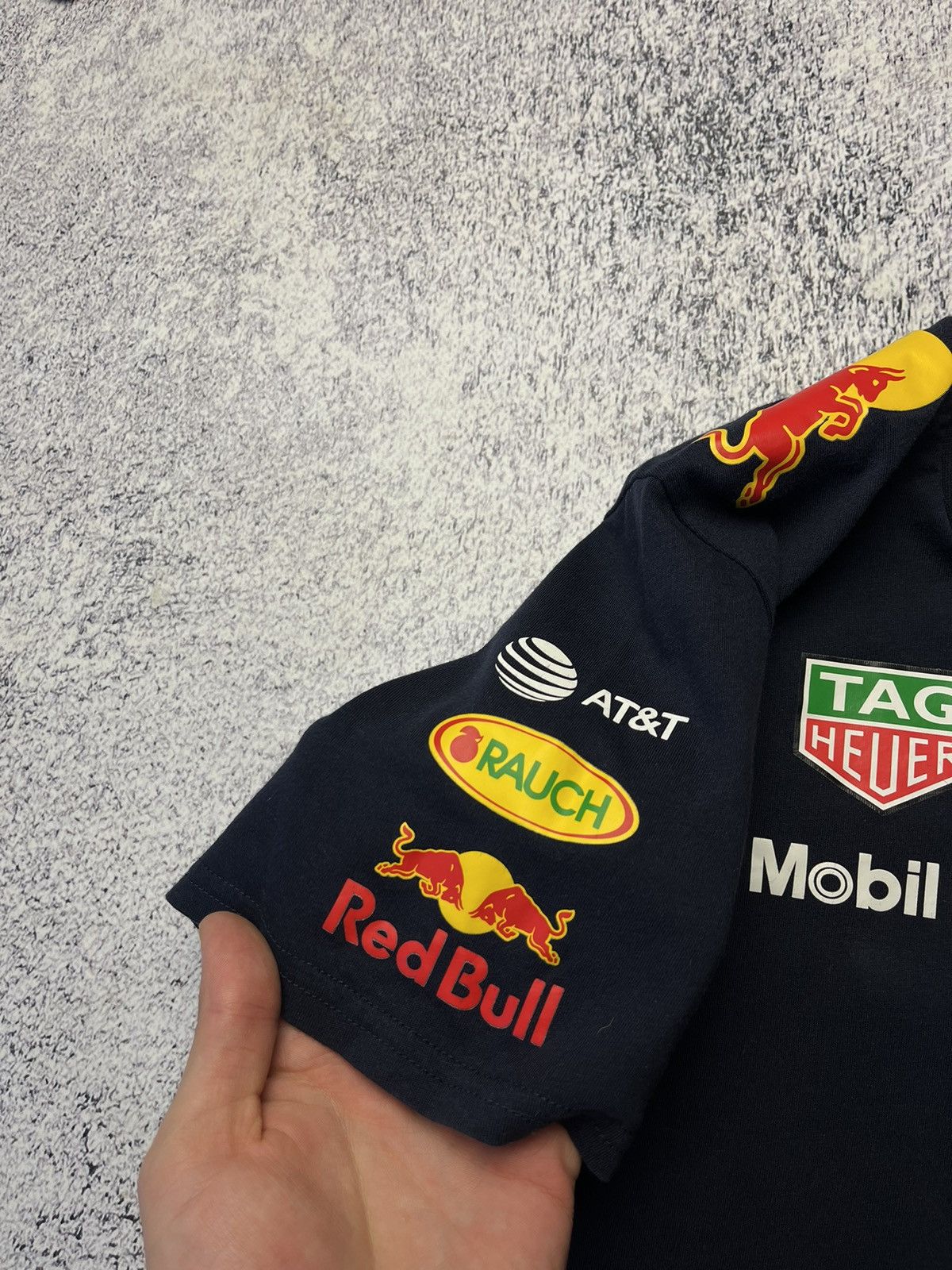 Puma × Red Bull Vintage Puma Red Bull Infiniti F1 Racing Polo T-Shirt Y2K Size XL / US 12-14 / IT 48-50 - 10 Thumbnail