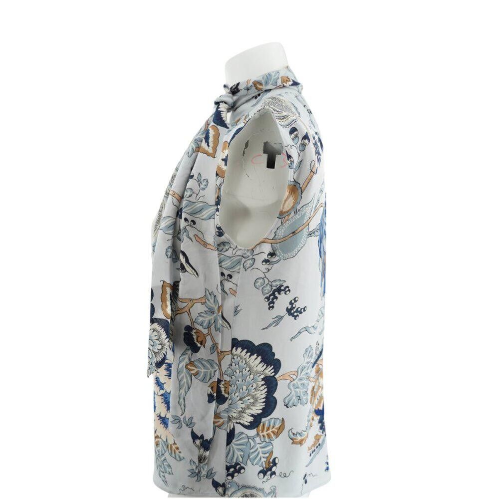Tory Burch Tory Burch Floral Blouse Size 2/Large Size XS / US 0-2 / IT 36-38 - 4 Thumbnail
