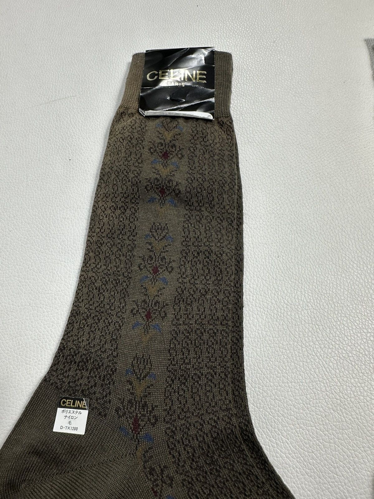 Celine × Designer Bundle 2 Pair Socks Celine And Yves Saint Laurent Size ONE SIZE - 3 Thumbnail