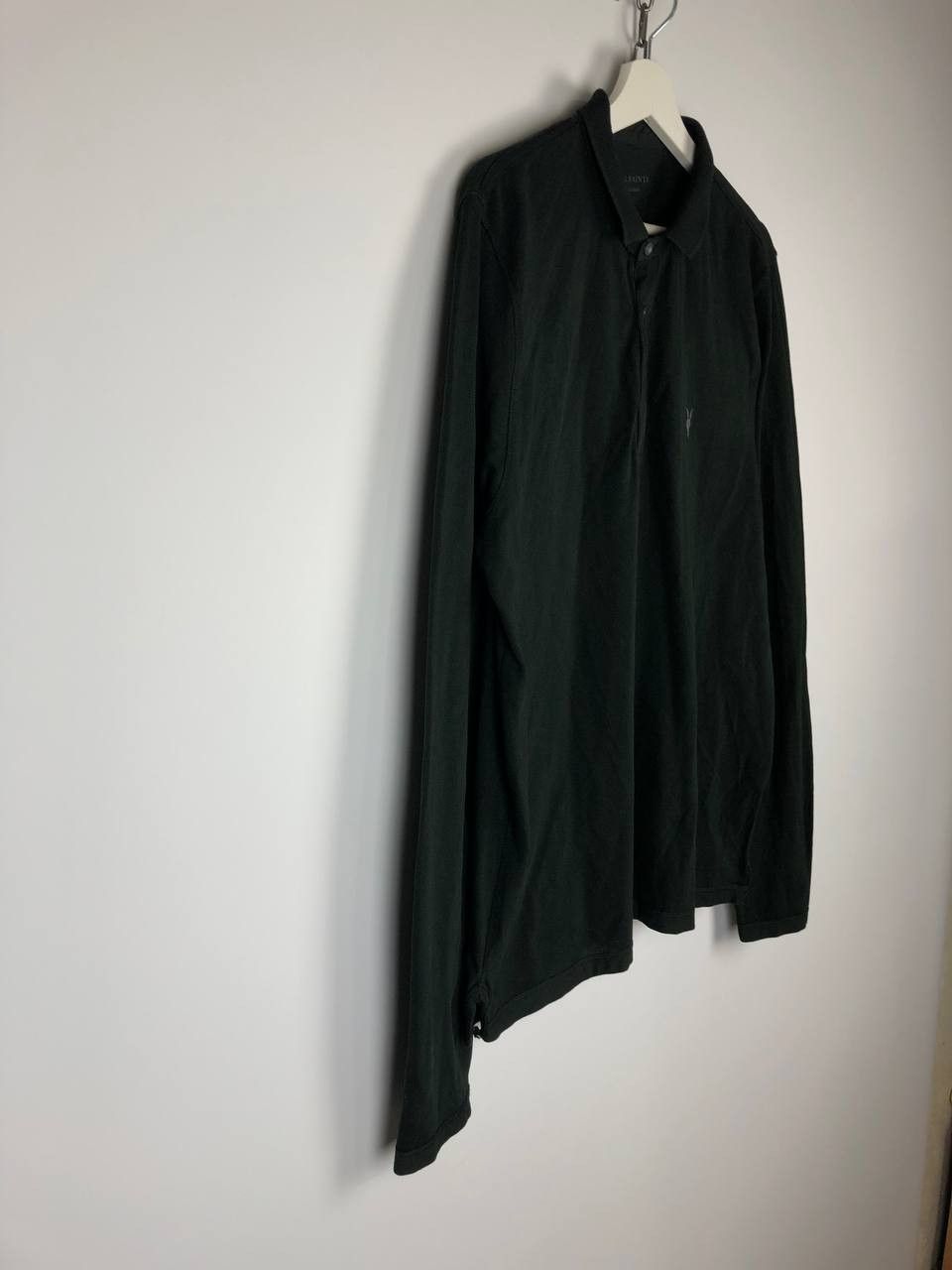 Allsaints Allsaints Longsleeve Pullover Jumper Embroidered Logo Black Size US XL / EU 56 / 4 - 6 Thumbnail