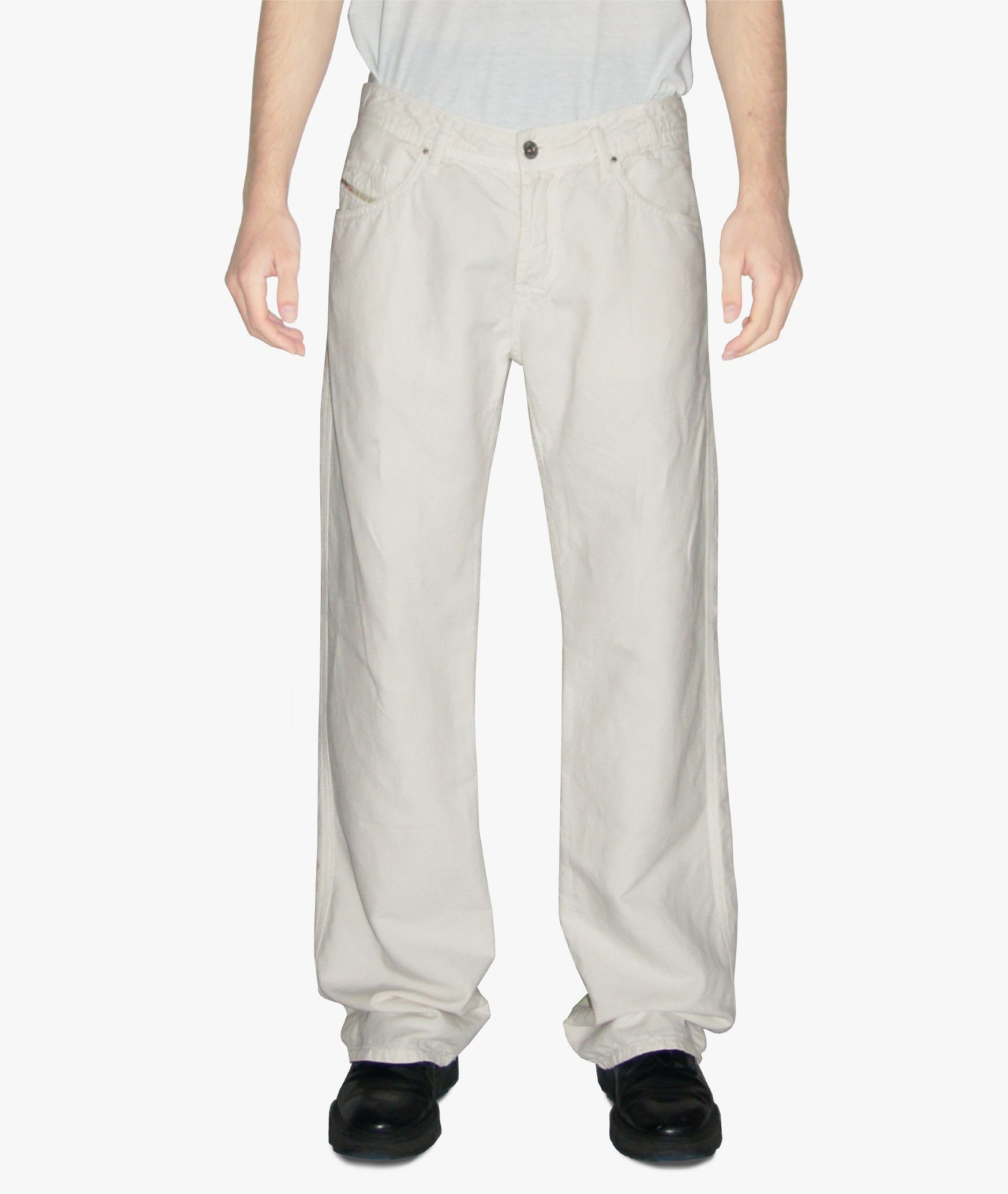 Diesel Washed Panelled Cotton Trouser Size US 33 - 1 Thumbnail
