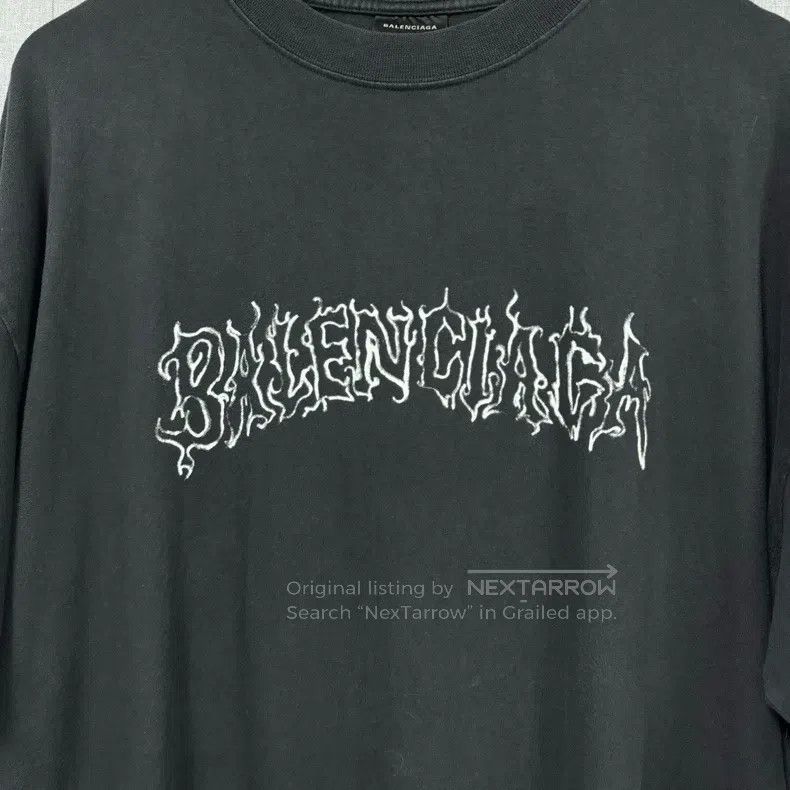 Balenciaga Balenciaga Flame letter black L size Size US L / EU 52-54 / 3 - 3 Thumbnail