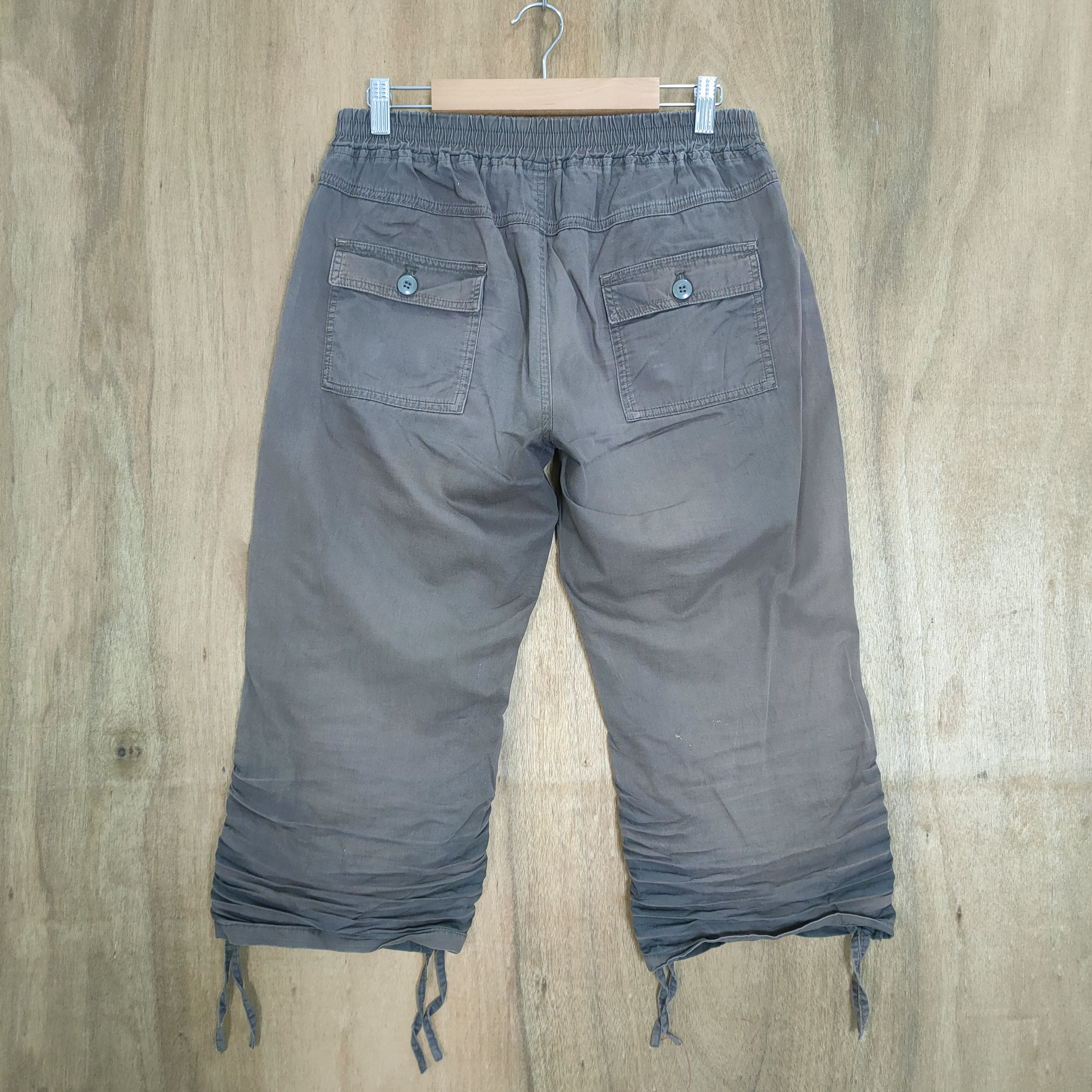 Japanese Brand SPRING LEG BROWN CARGO PANTS Size US 32 / EU 48 - 2 Thumbnail