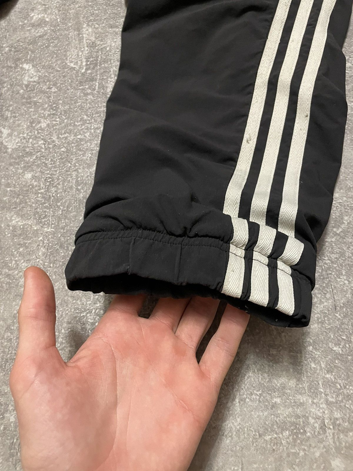 Adidas Vintage Adidas Nylon Parachute Striped Pants Size US 34 / EU 50 - 5 Thumbnail