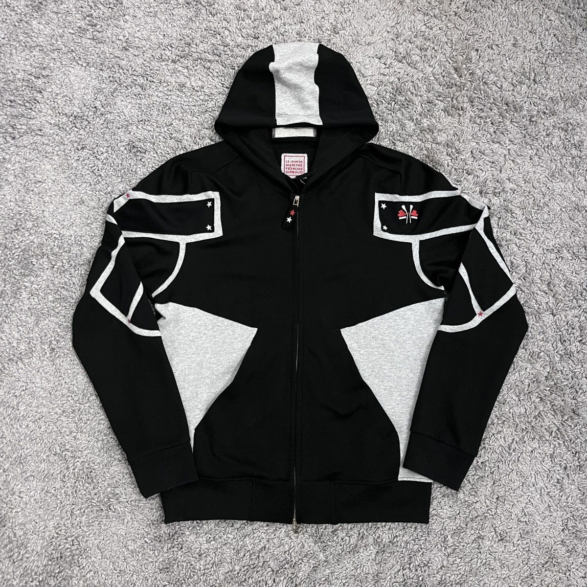 Marithe + Francois Girbaud Girbaud zip hoodie Size US XL / EU 56 / 4 - 1 Thumbnail