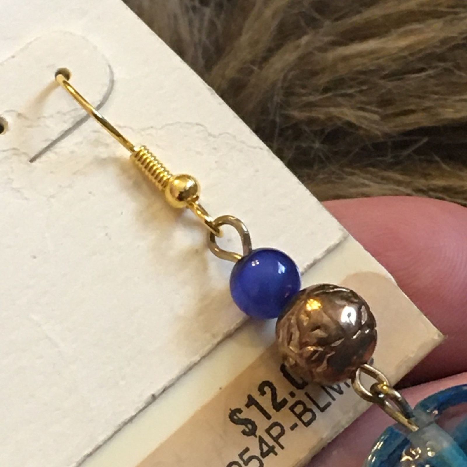 Jewelry Dauplaise sparkle glass dangle style earrings Size ONE SIZE - 4 Thumbnail